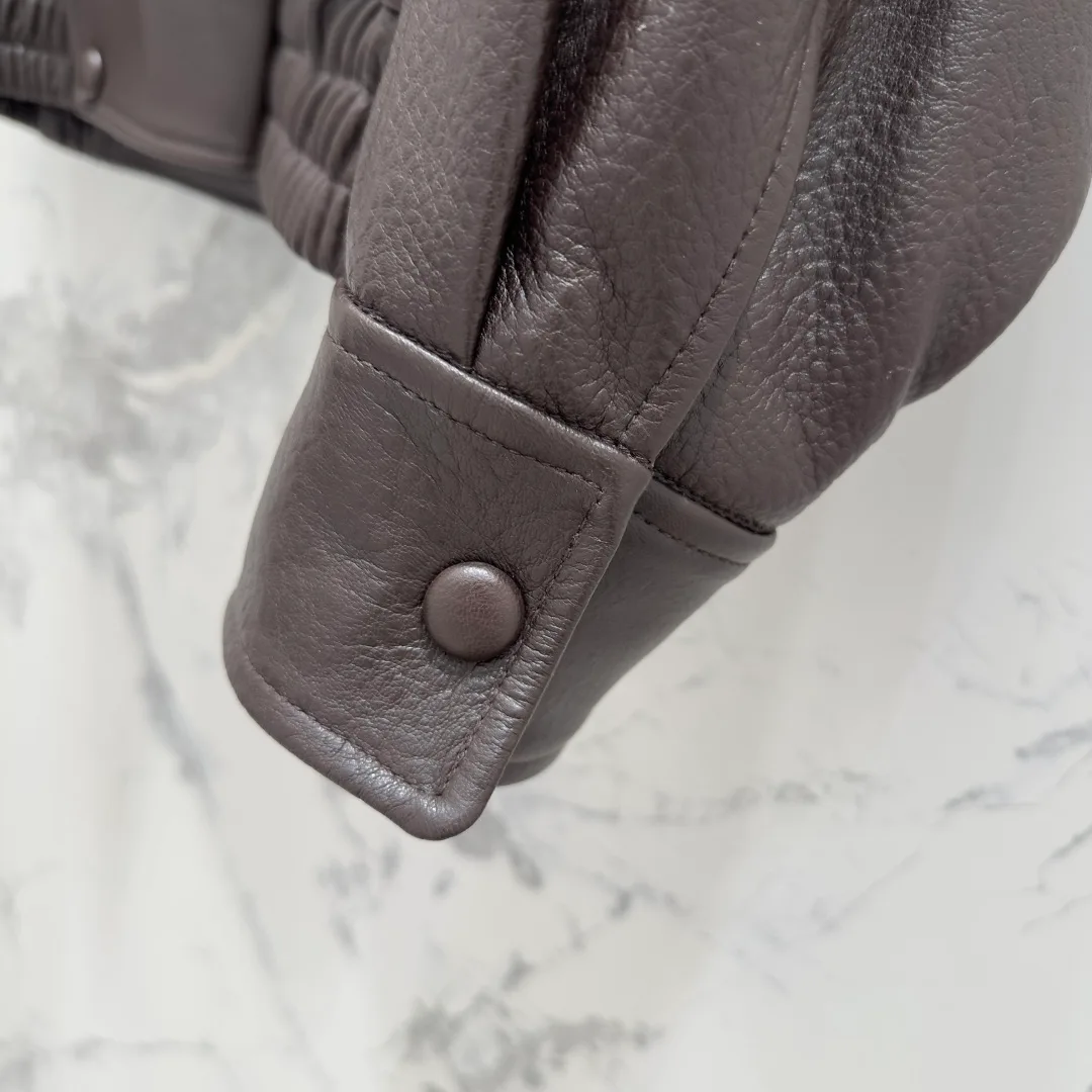Кожаные Куртки И Дублёнки Женские Saint Laurent 18859005