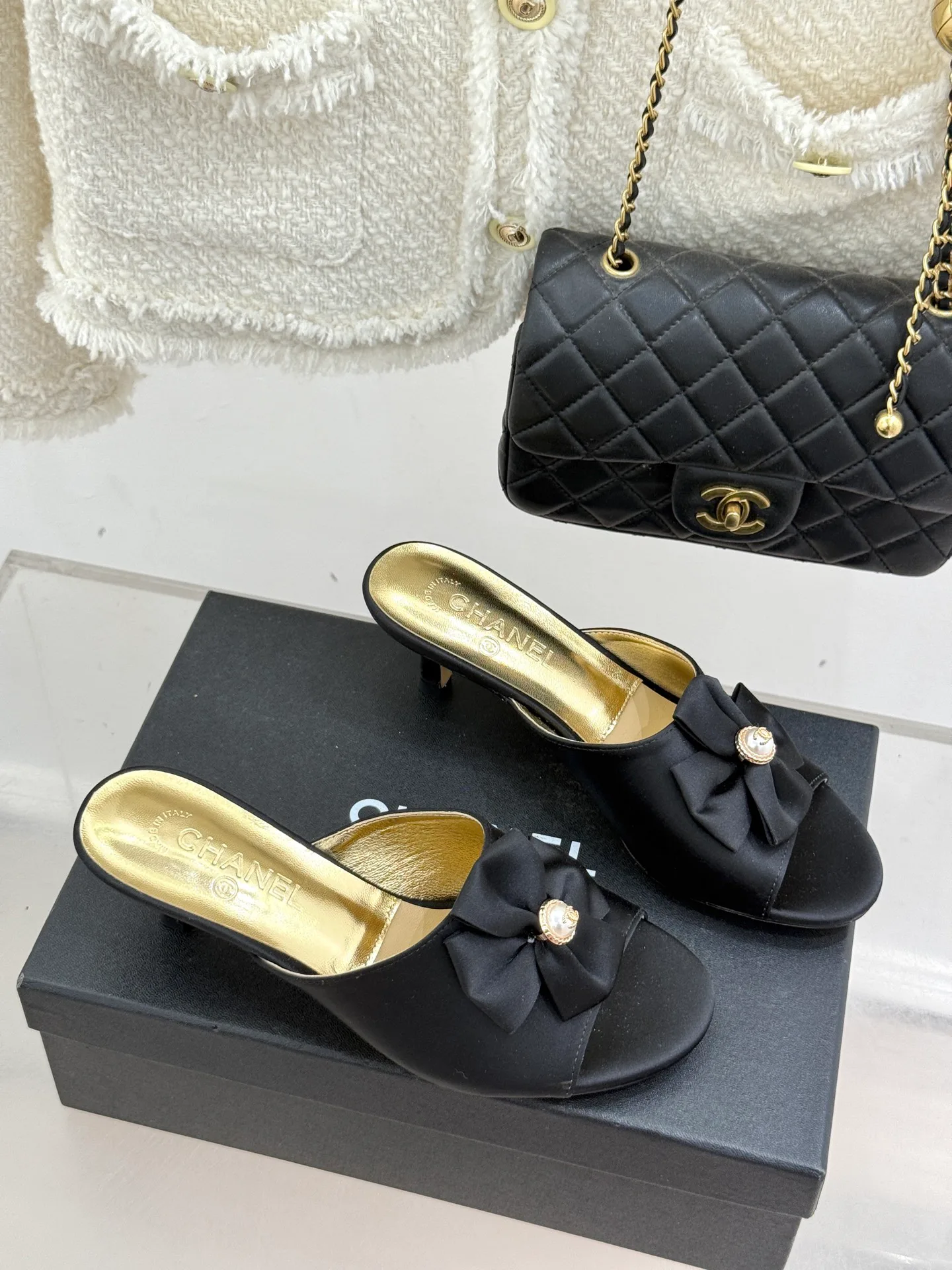 Босоножки Женские Chanel 1655308