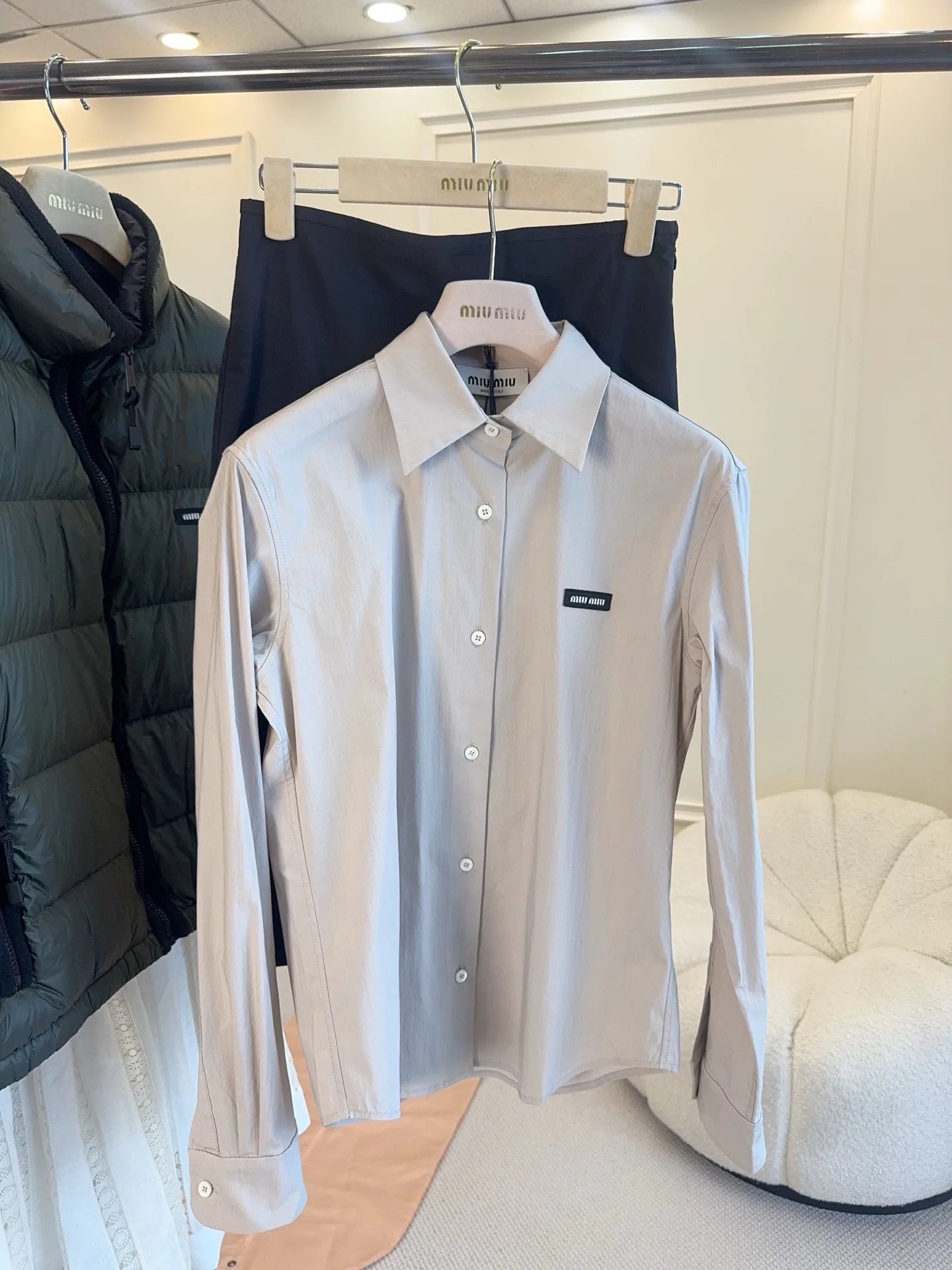 Рубашки Женские Miu Miu 18487862