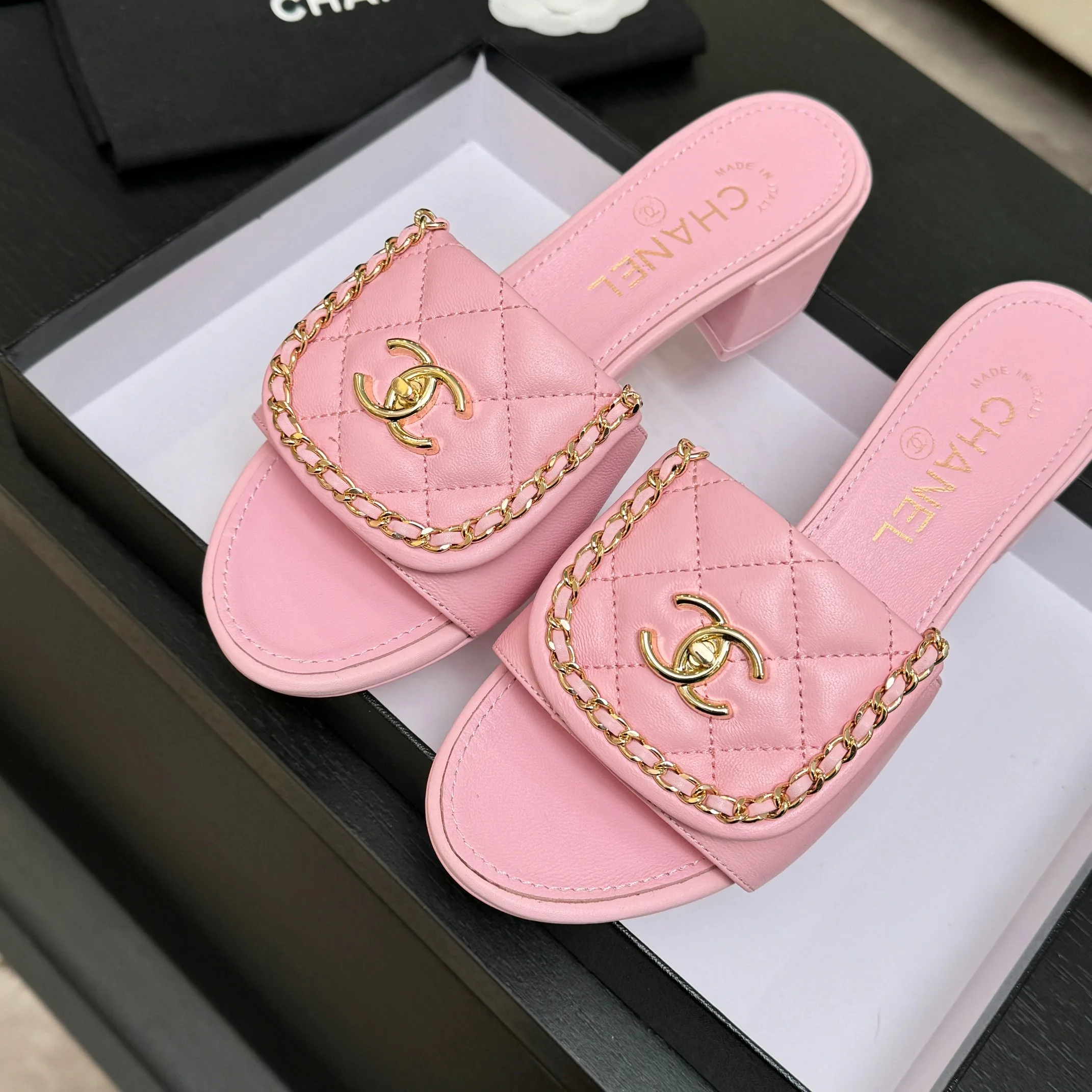 Босоножки Женские Chanel 1468213