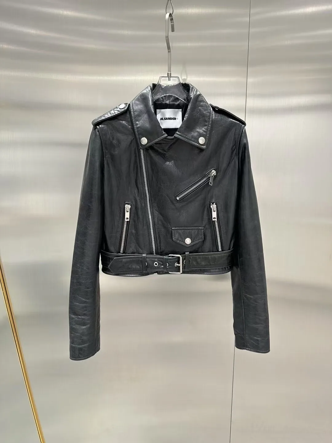 Кожаные Куртки И Дублёнки Женские Jil Sander 12778636