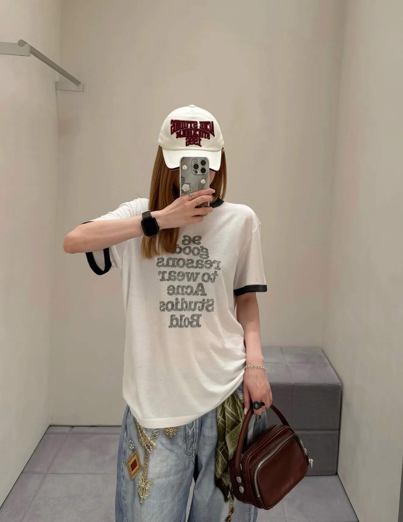 Футболки Женские Acne Studios 18713366