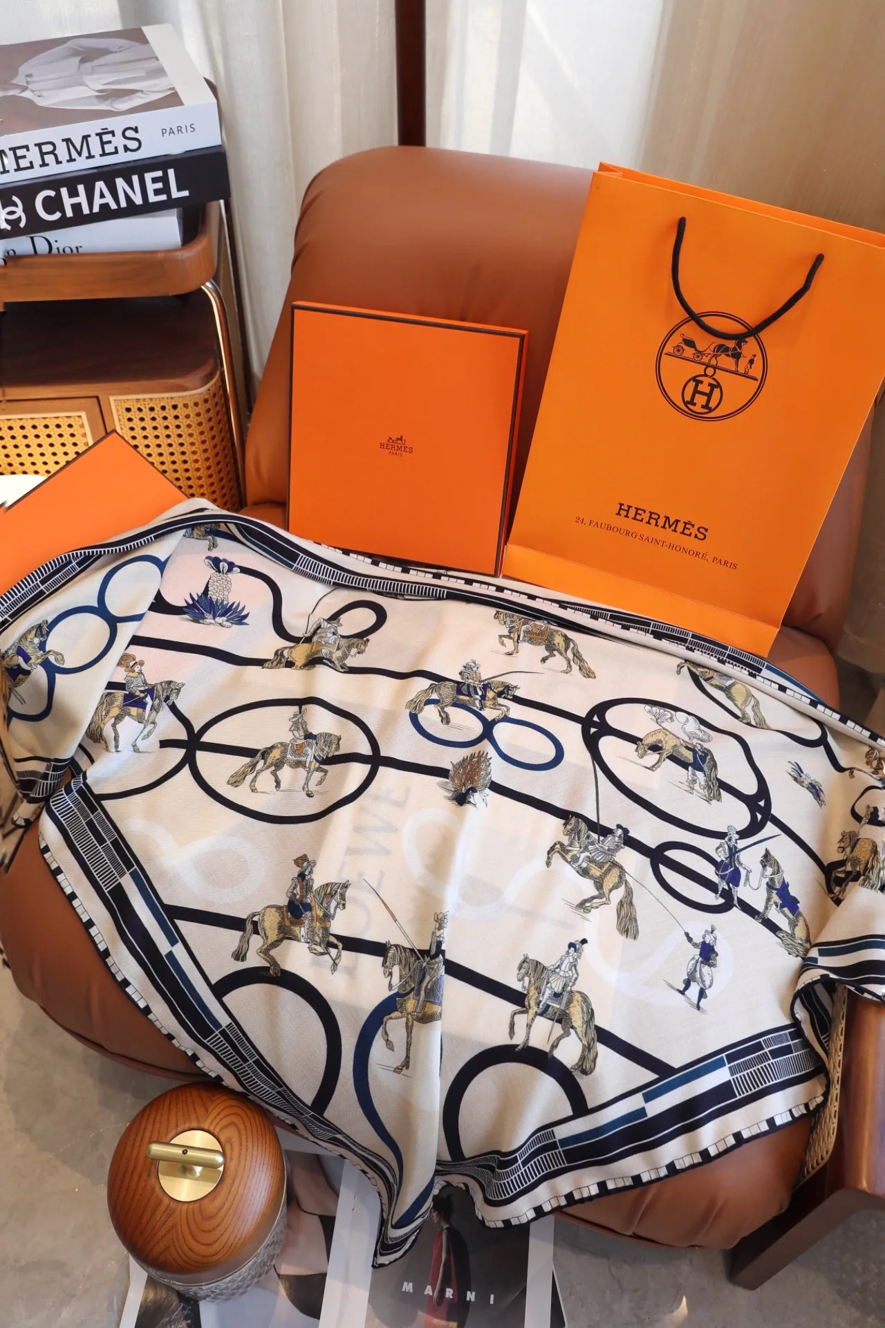 Шарфы Hermes 473242