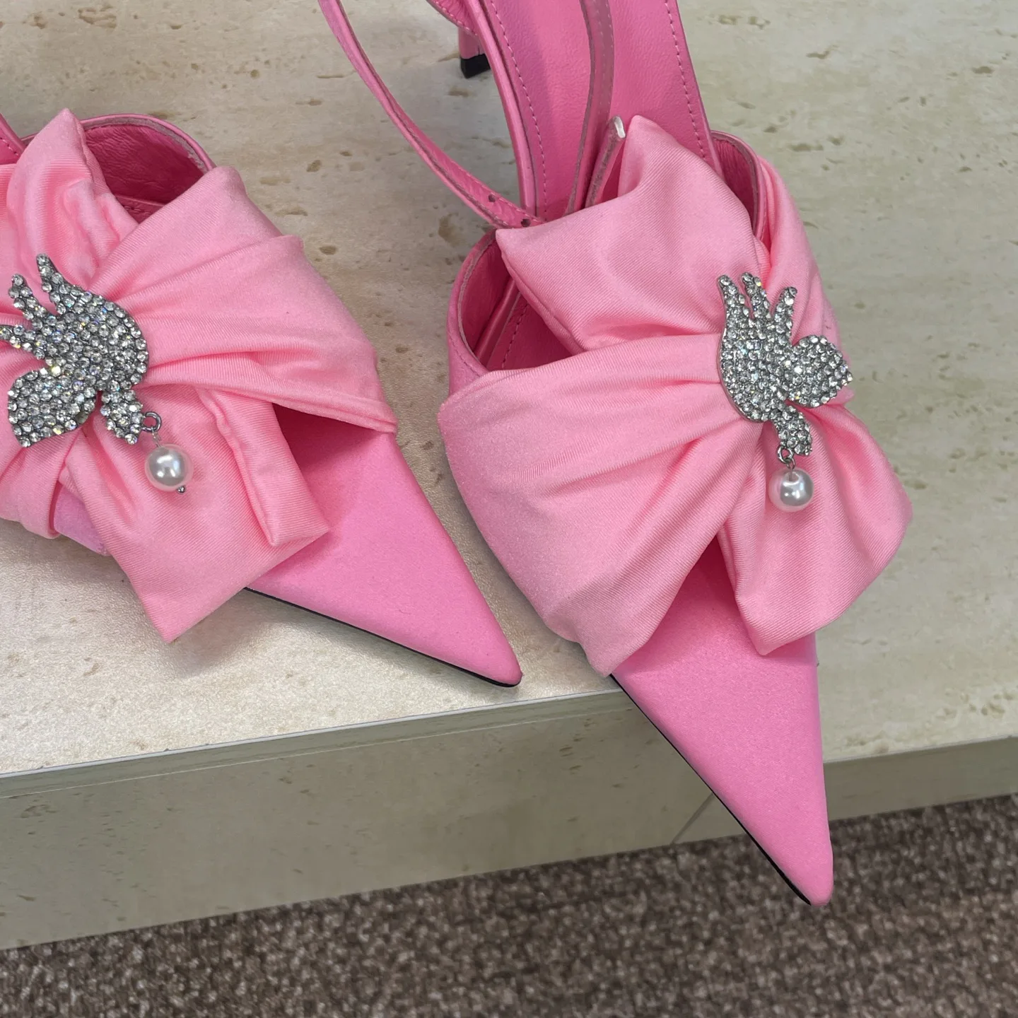 Босоножки Женские Saint Laurent 3009078