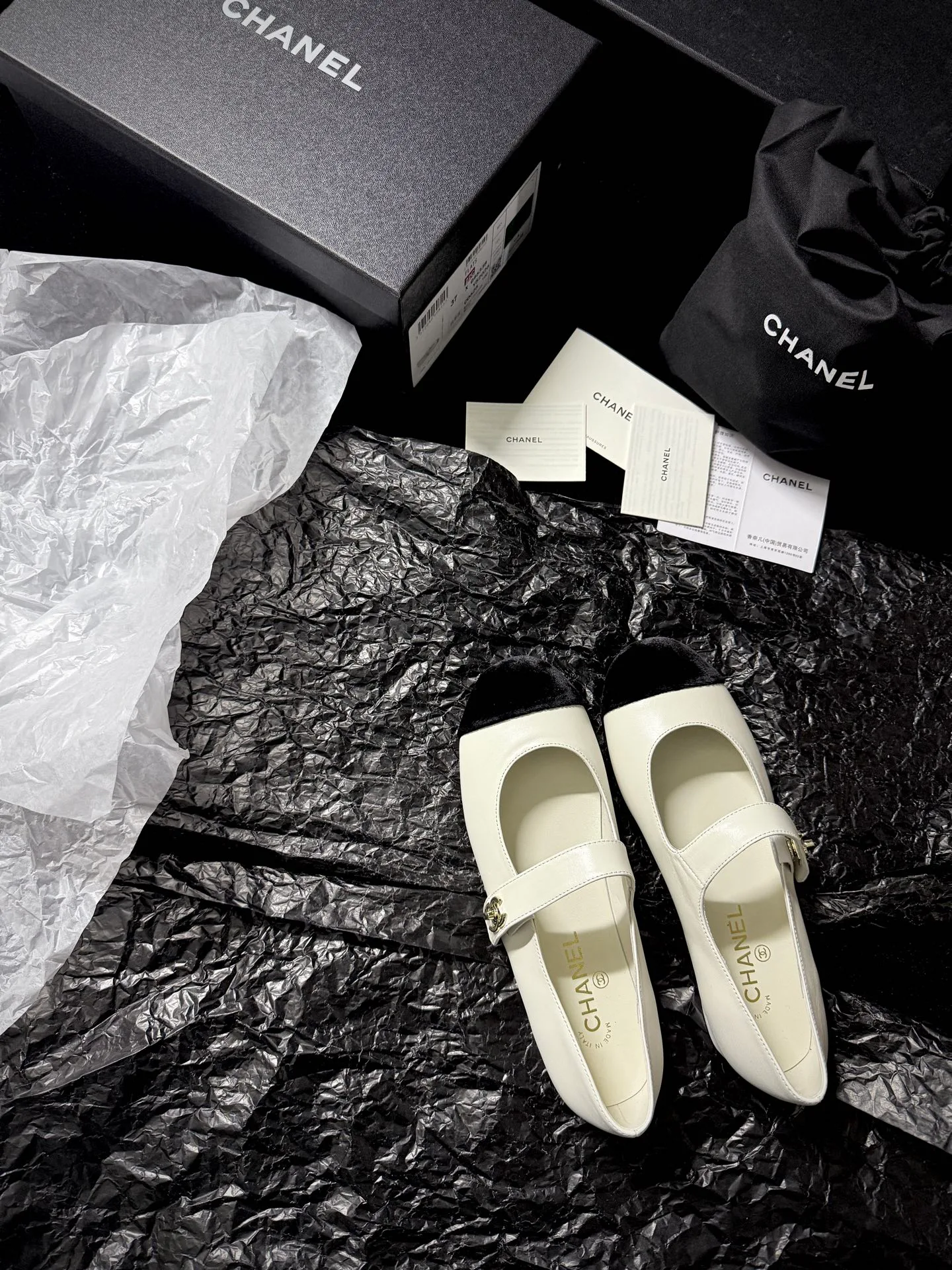 Балетки Женские Chanel 344239