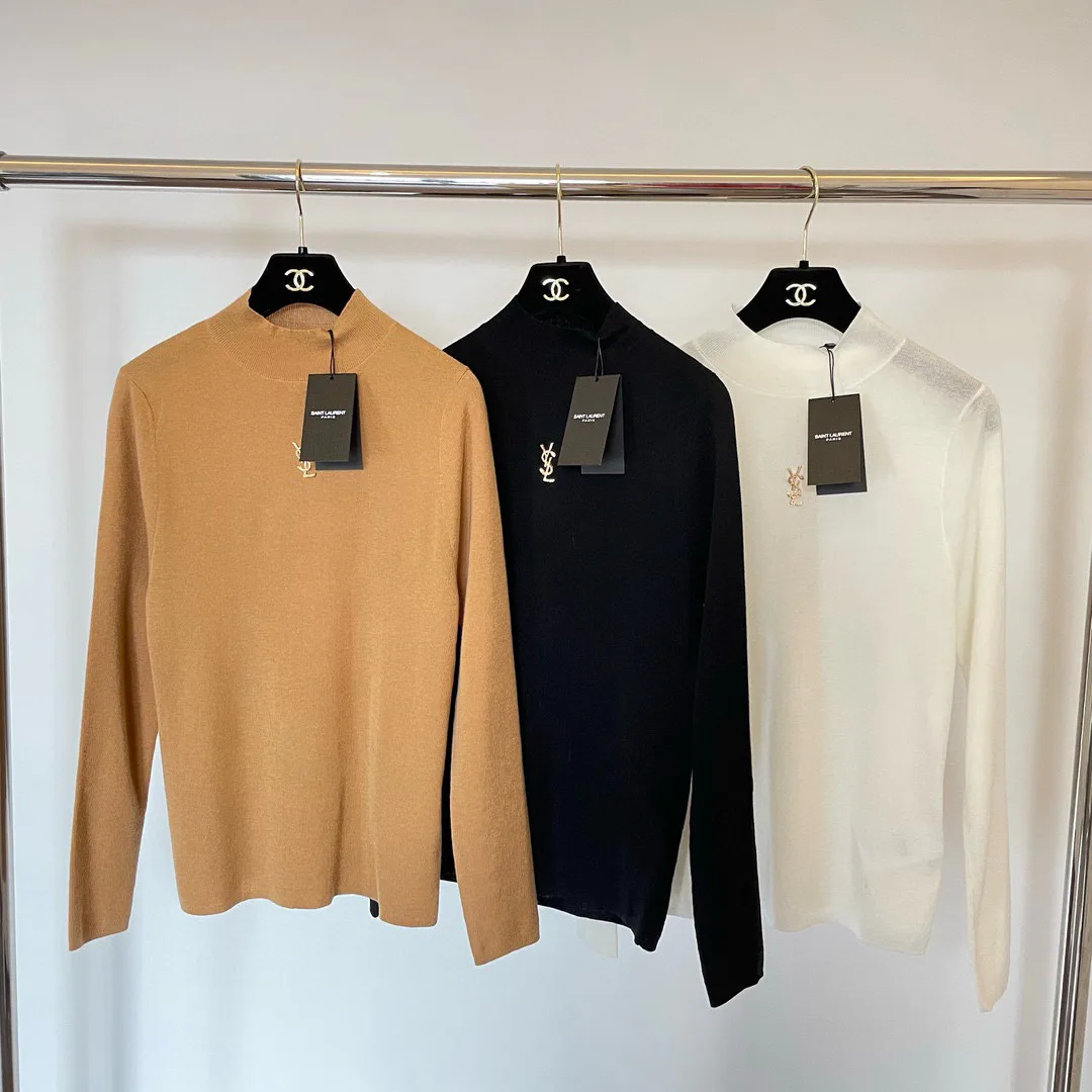 Джемперы И Свитеры Женские Saint Laurent 18772394