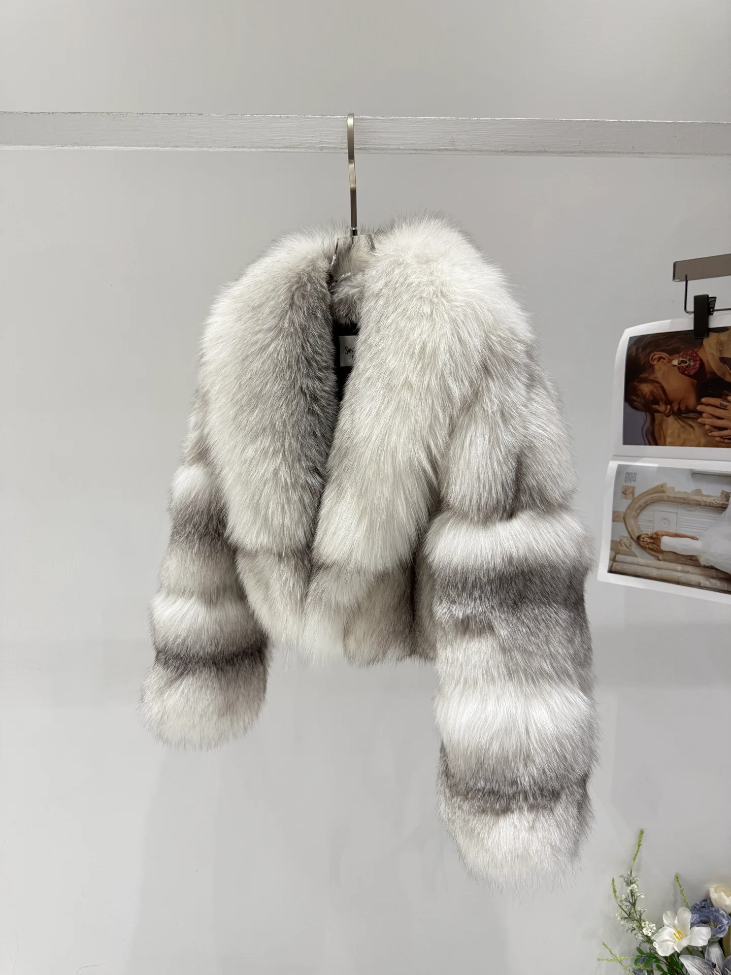 Шубы Женские Saint Laurent 785641