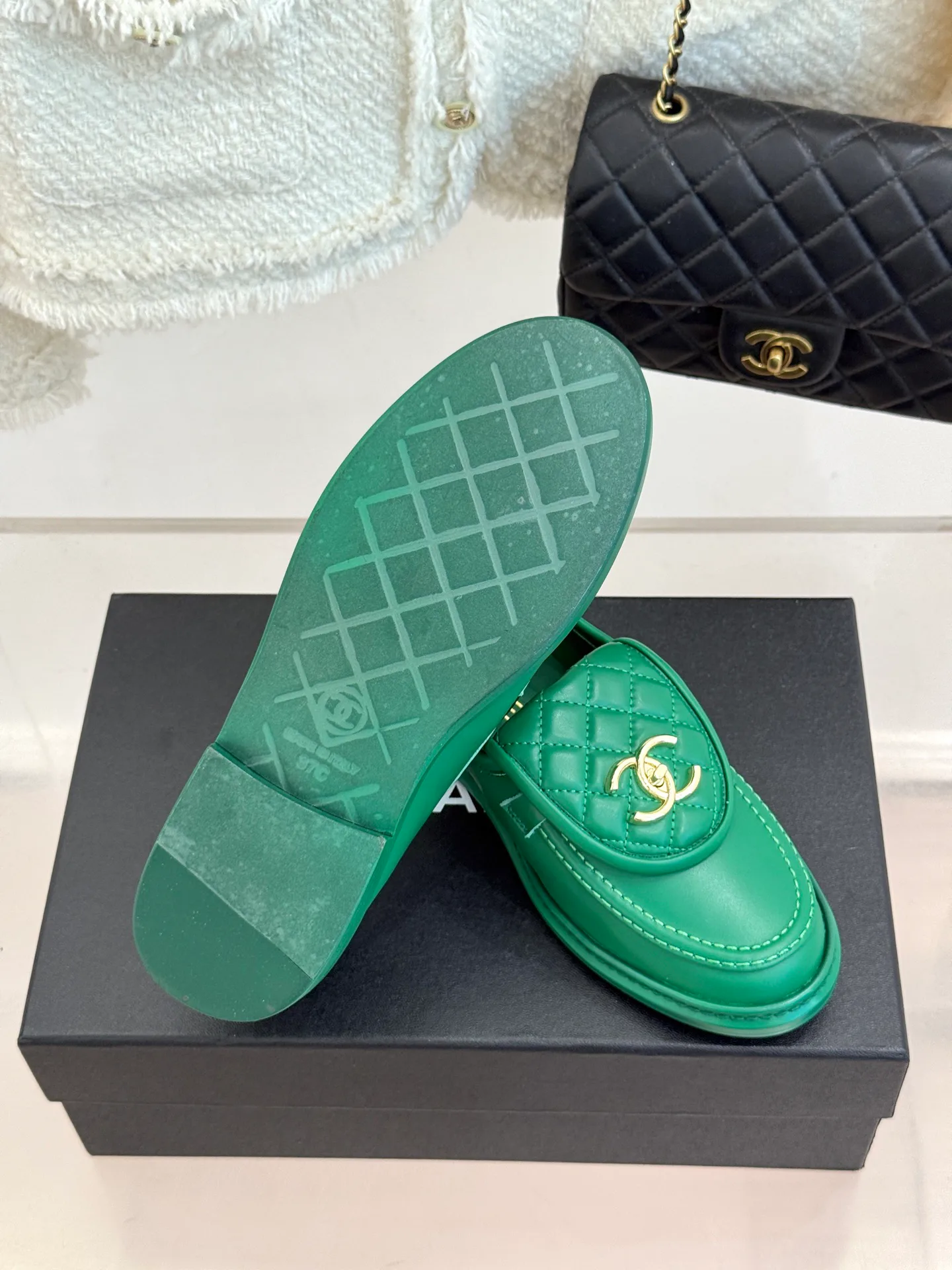 Лоферы И Мокасины Женские Chanel 17336071