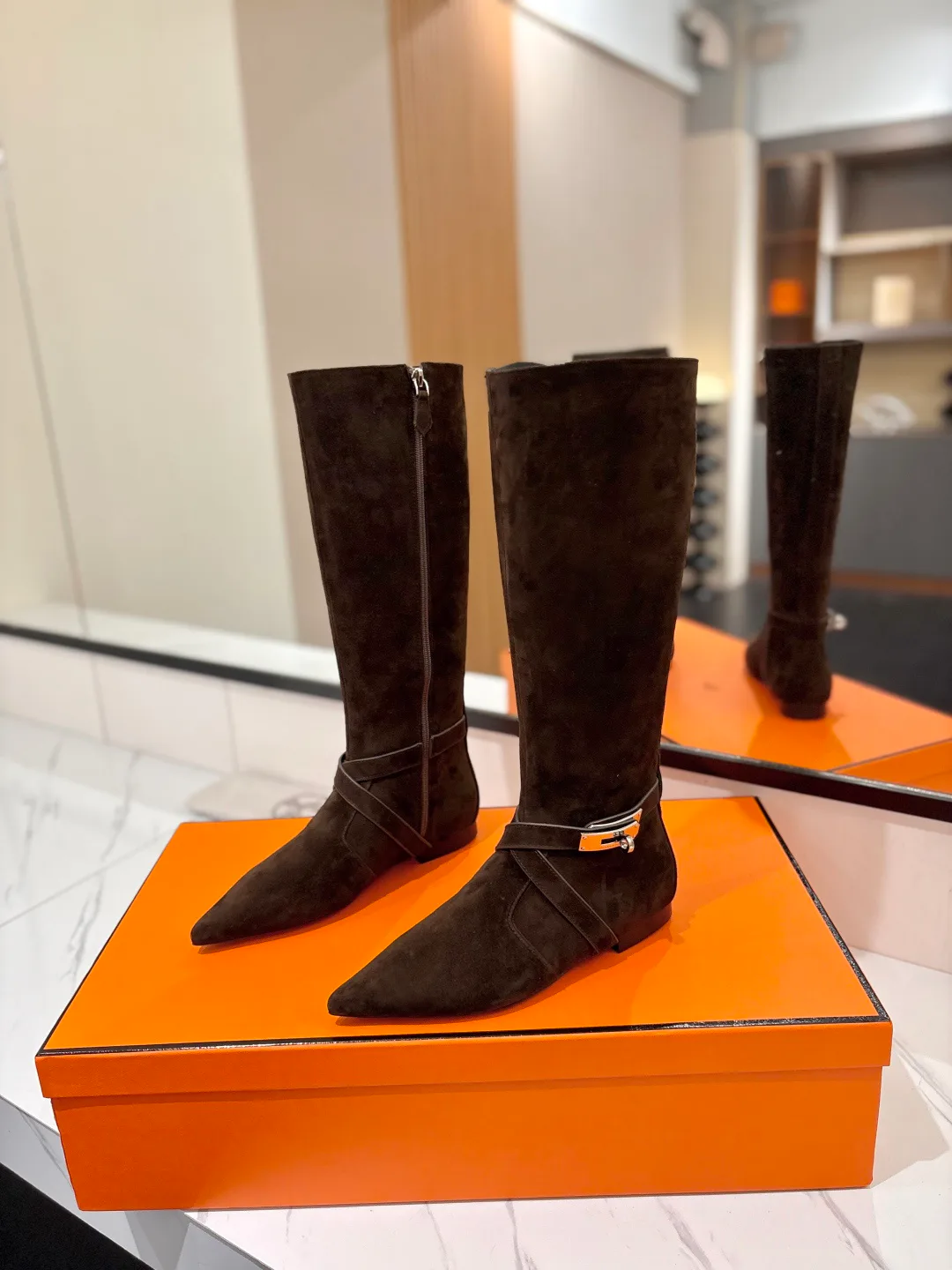 Сапоги Женские Hermes 17900409