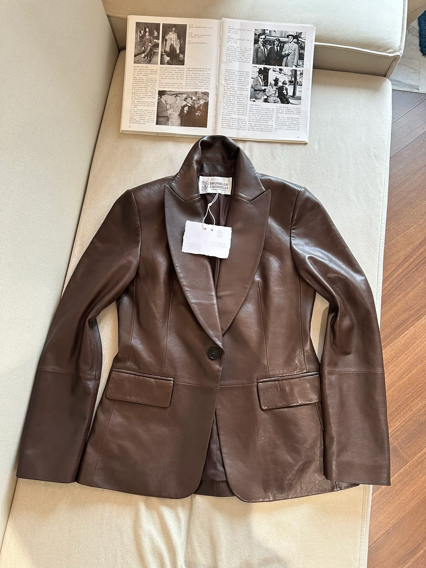 Кожаные Куртки И Дублёнки Женские Brunello Cucinelli 2657374