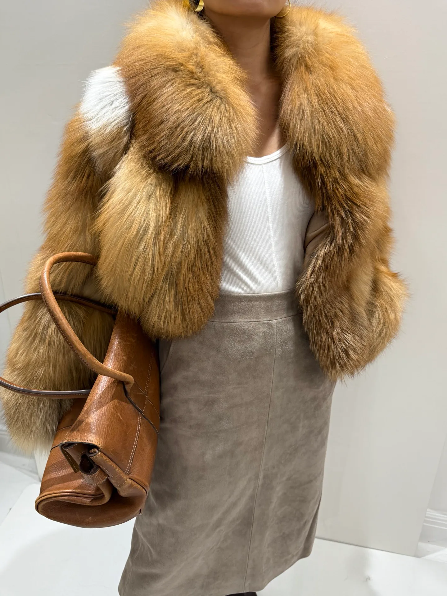 Шубы Женские Saint Laurent 70225