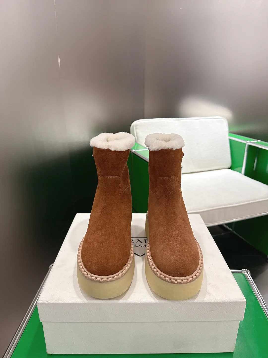 Угги Женские Prada 18677765