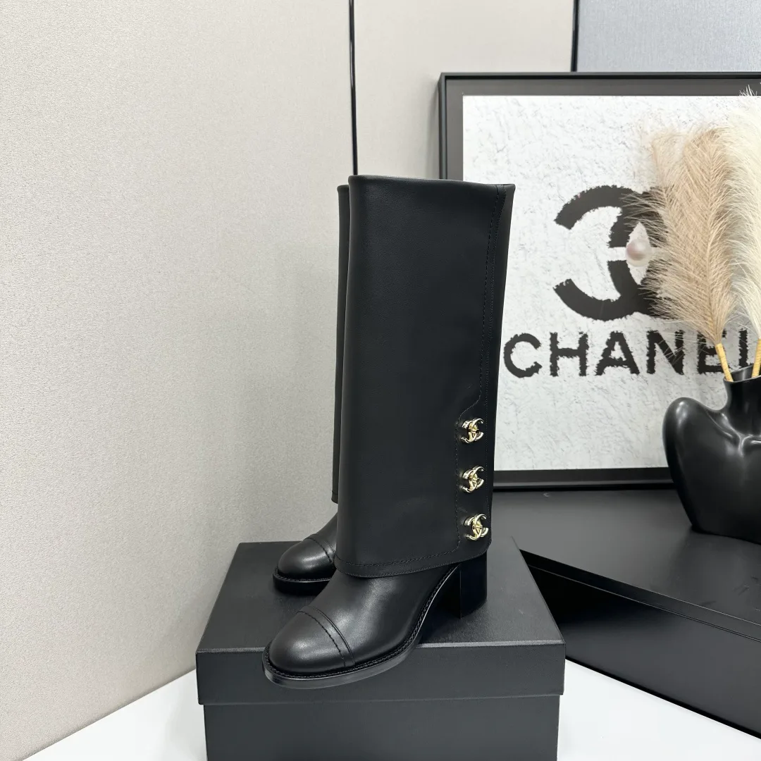 Сапоги Женские Chanel 1874677