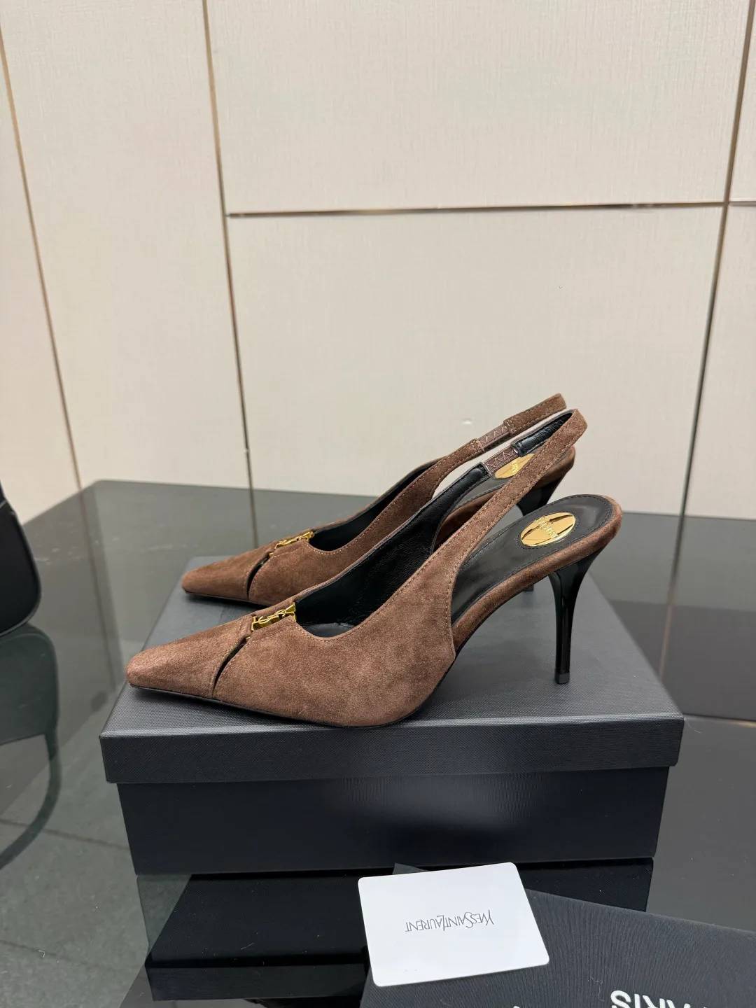 Босоножки Женские Saint Laurent 13164444