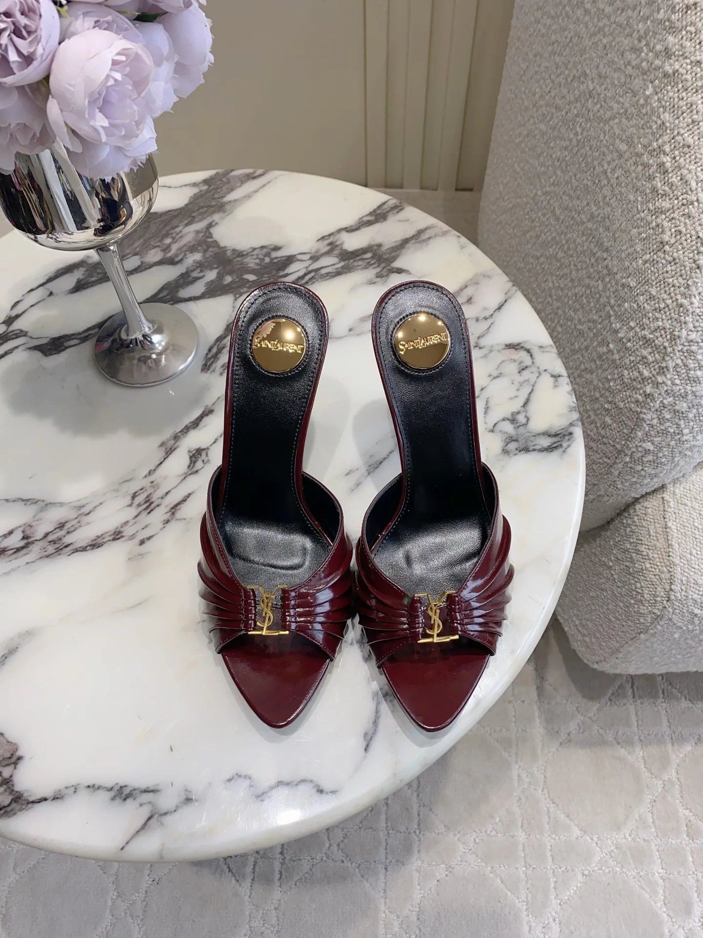 Босоножки Женские Saint Laurent 13332011