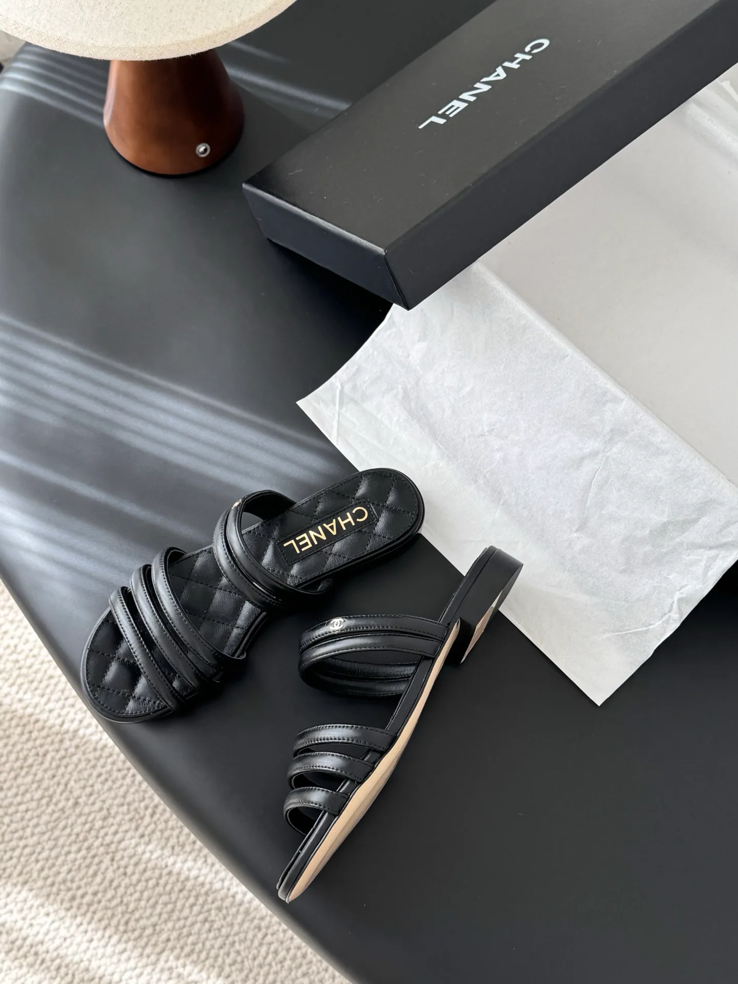 Шлепанцы Женские Chanel 727018