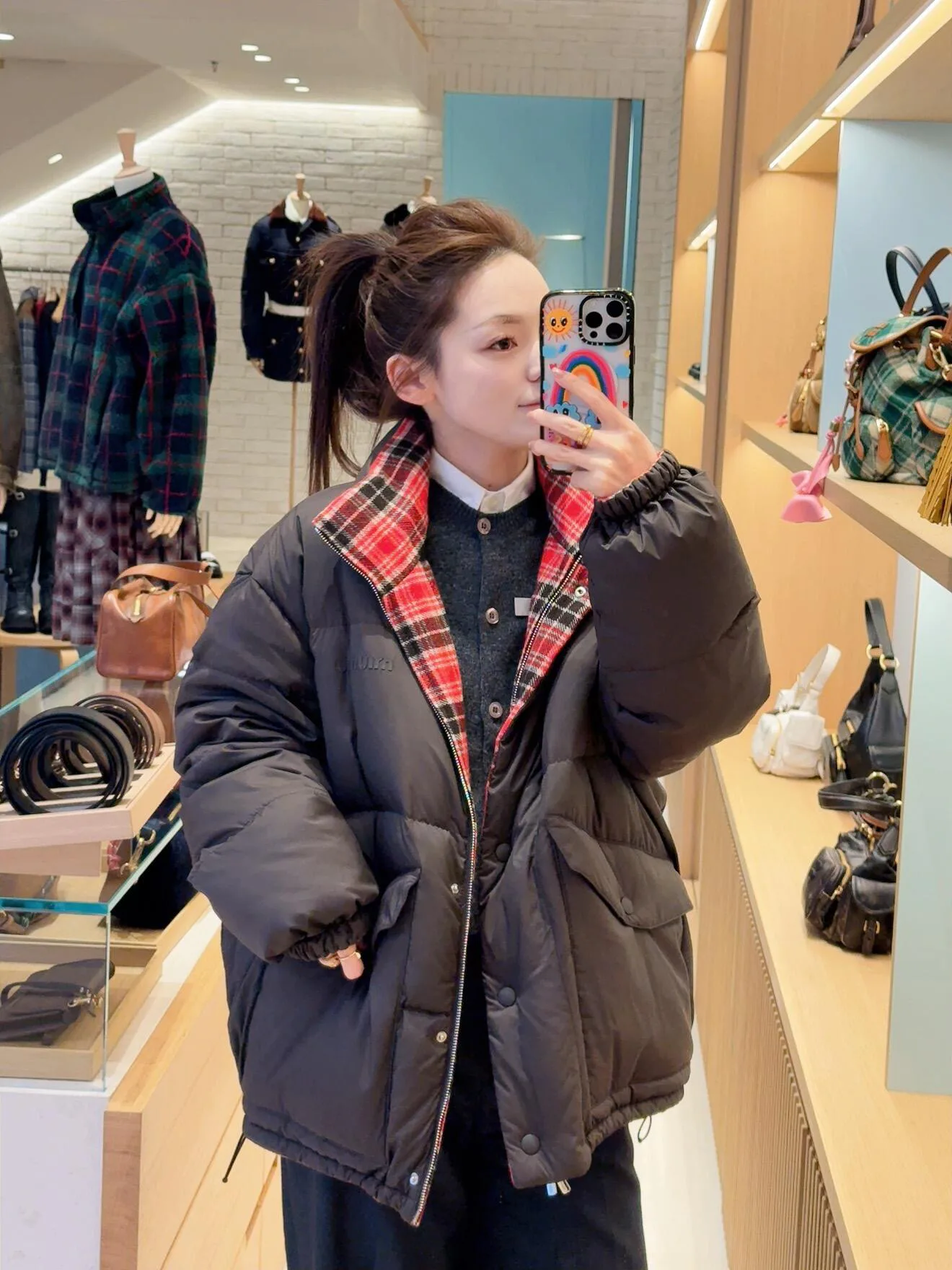 Куртки И Пуховики Женские Miu Miu 4709821