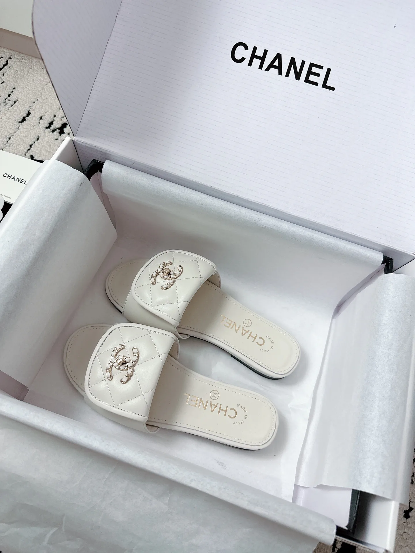 Шлепанцы Женские Chanel 11026187