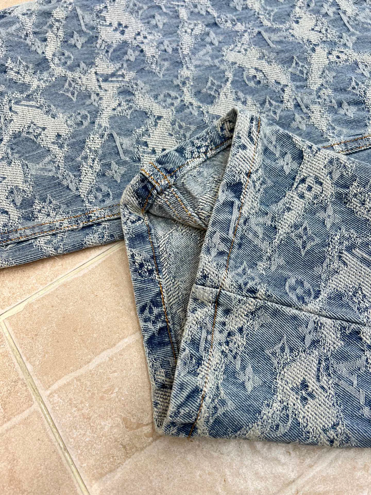 Джинсы Мужские Louis Vuitton 1801682