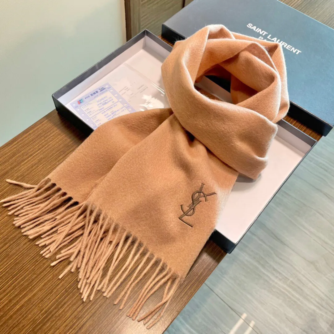 Шарфы Saint Laurent 588298