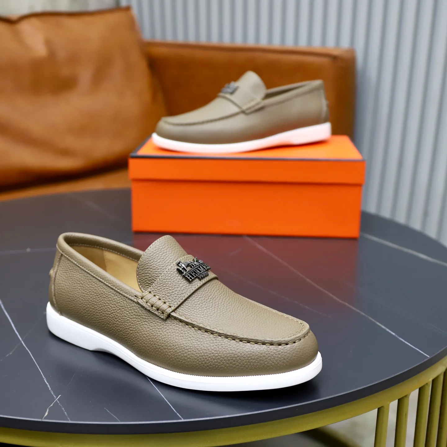 Лоферы И Туфли Мужские Hermes 17911032