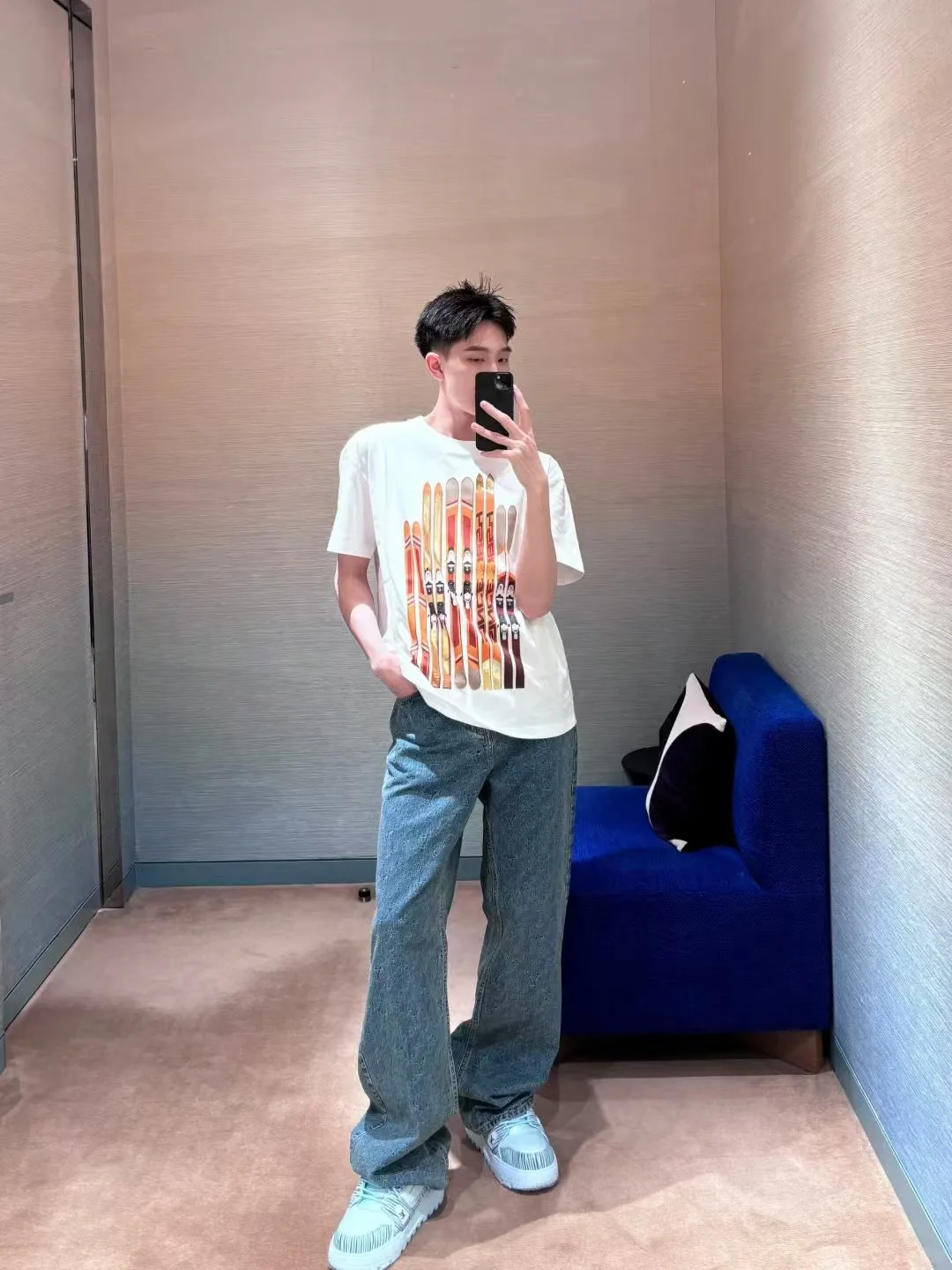 Футболки Мужские Louis Vuitton 8297