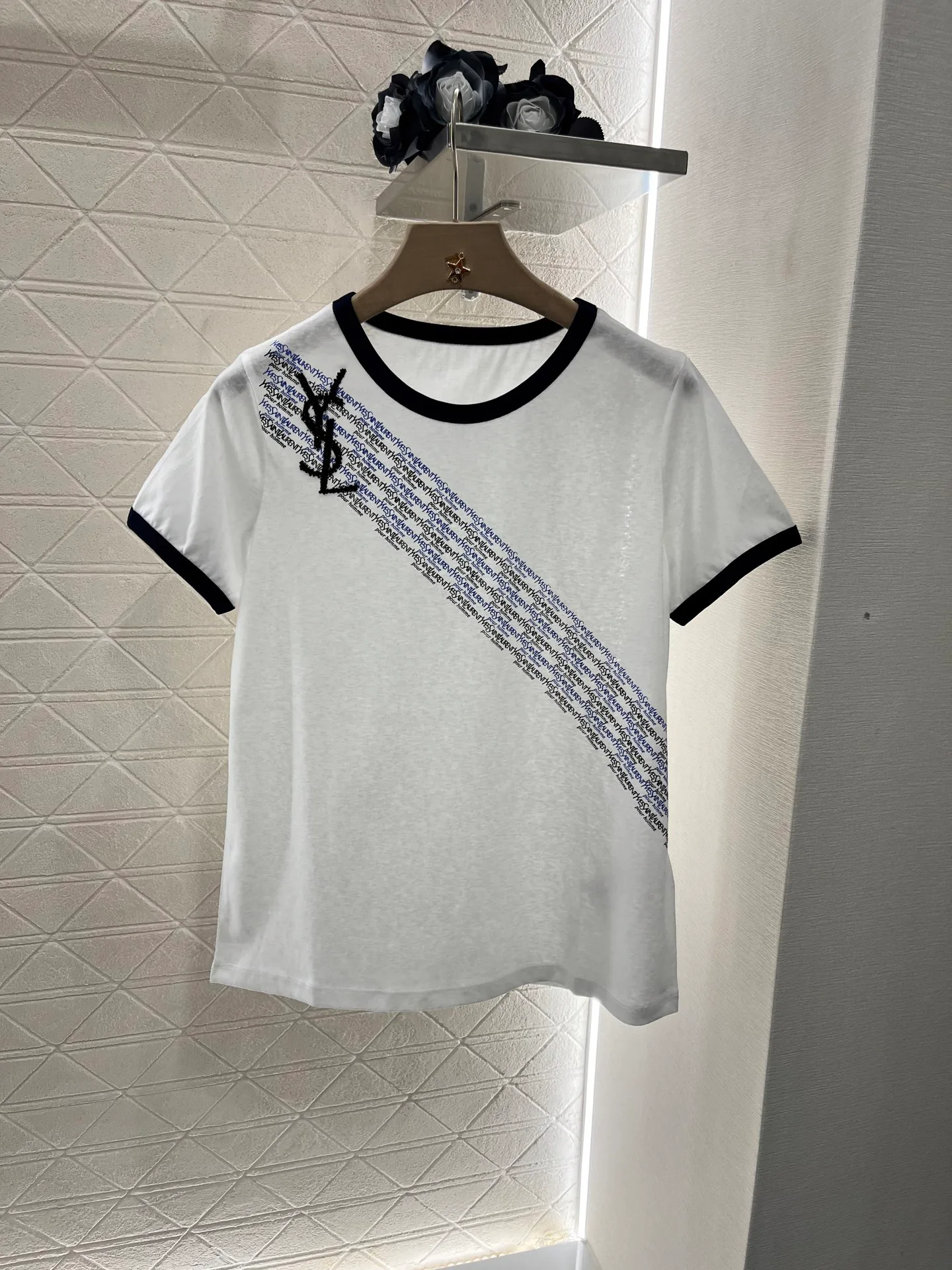 Футболки Женские Saint Laurent 35519