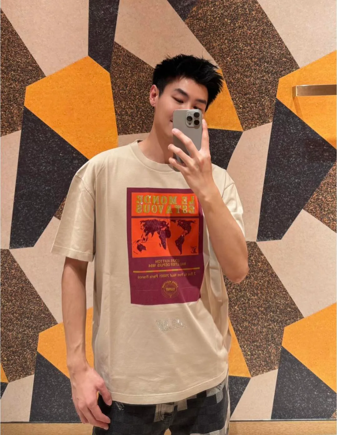 Футболки Мужские Louis Vuitton 15594