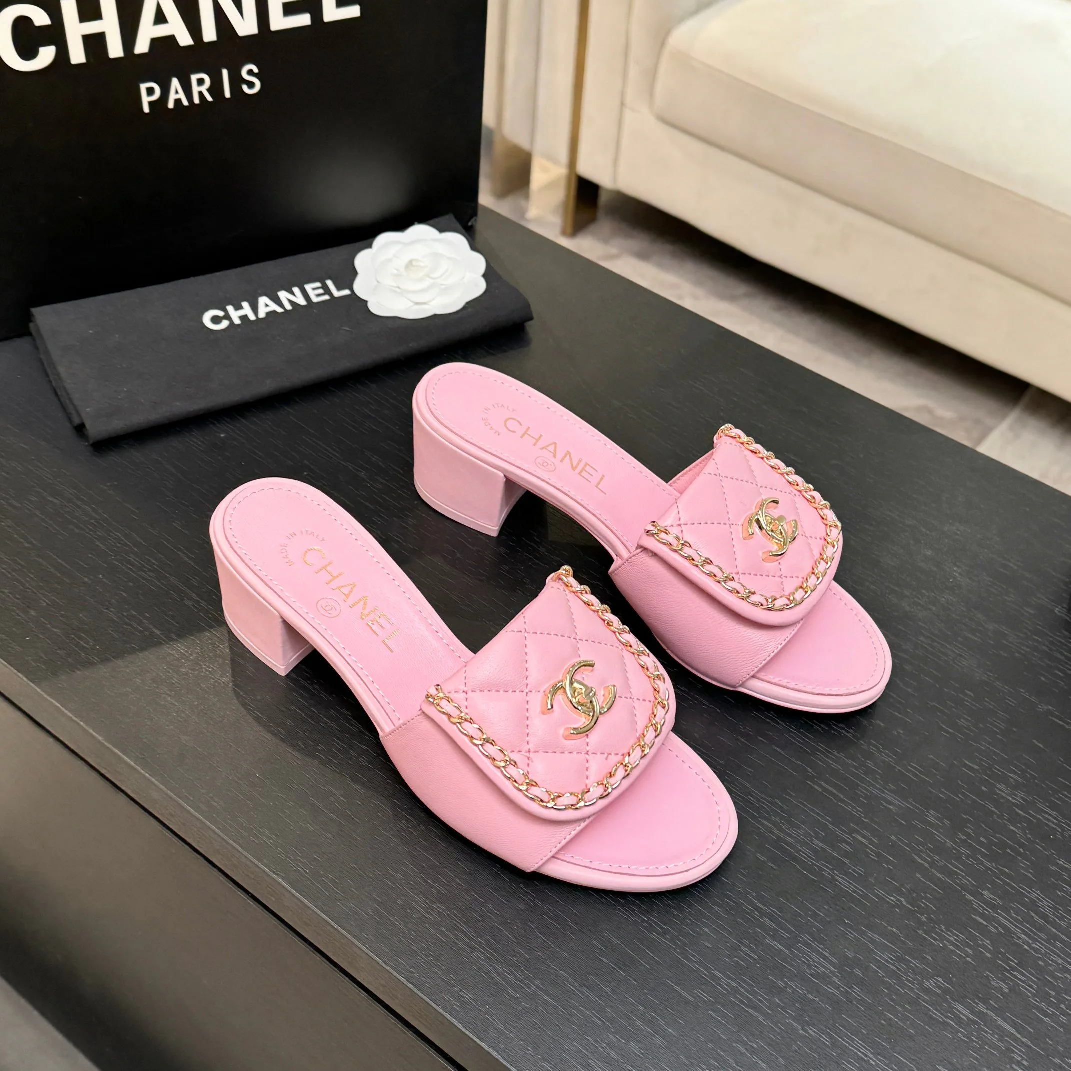 Босоножки Женские Chanel 1468213