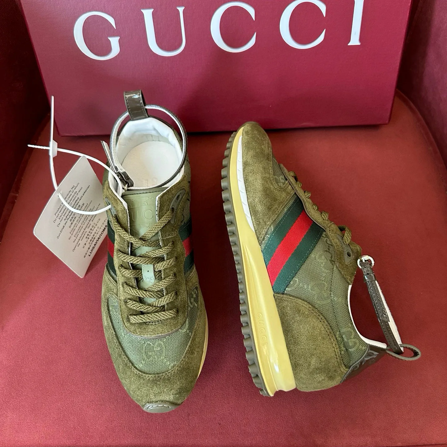 Кроссовки Женские Gucci 1248670