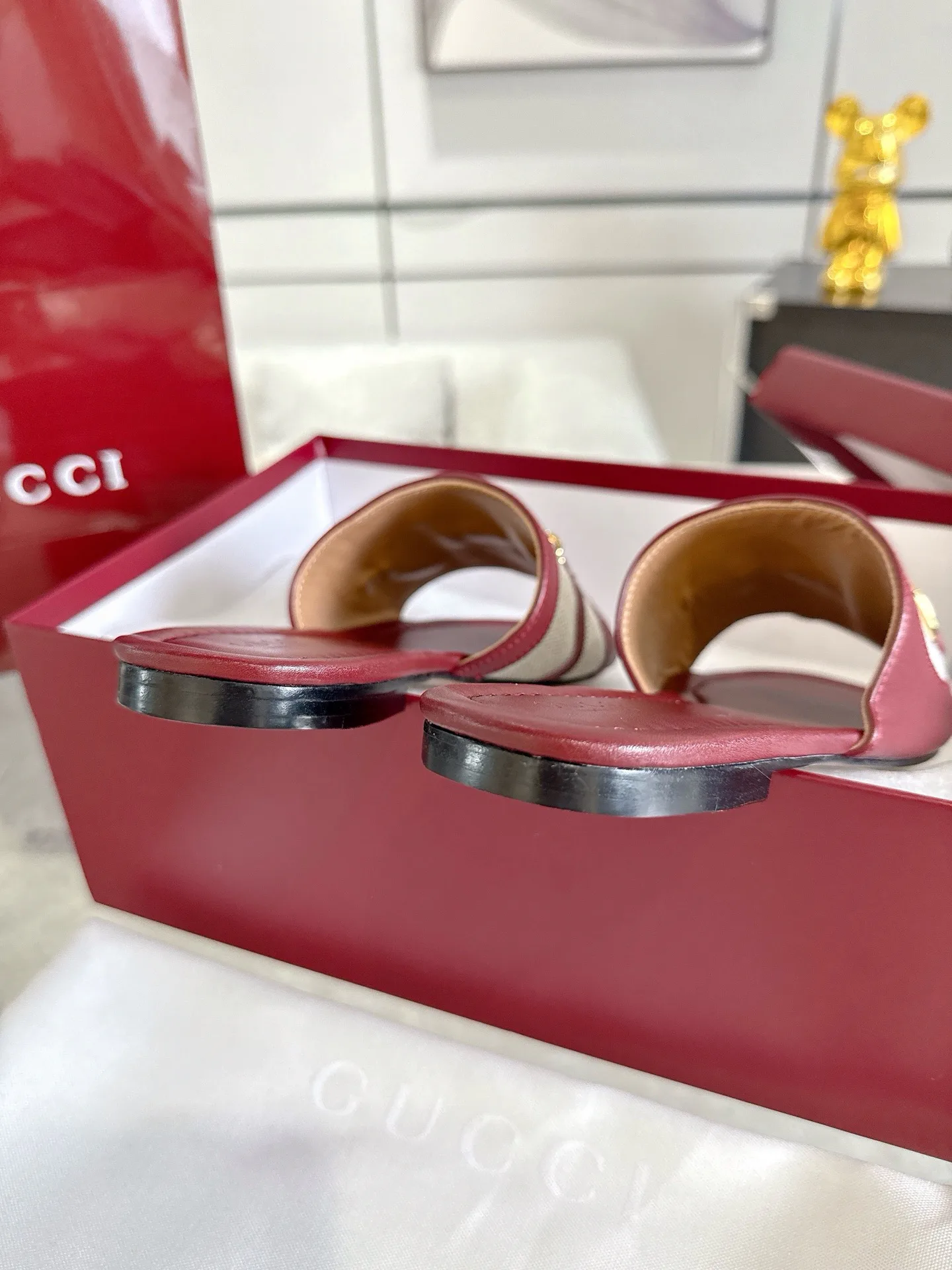 Шлепанцы Женские Gucci 120067