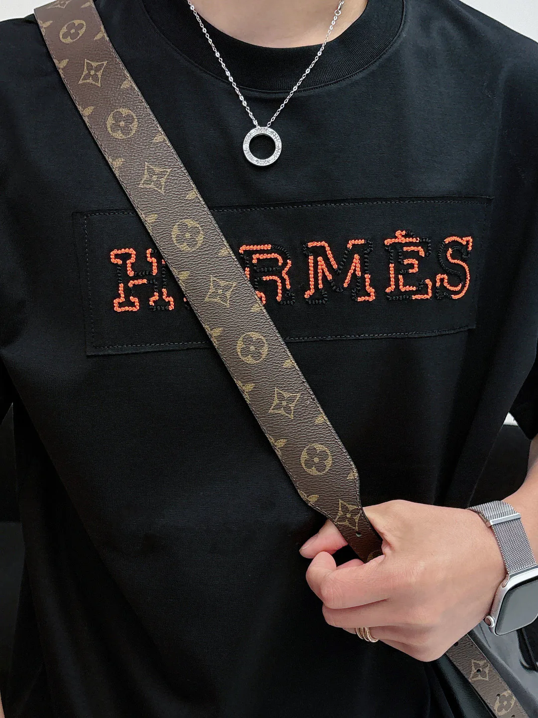 Футболки Мужские Hermes 9465268