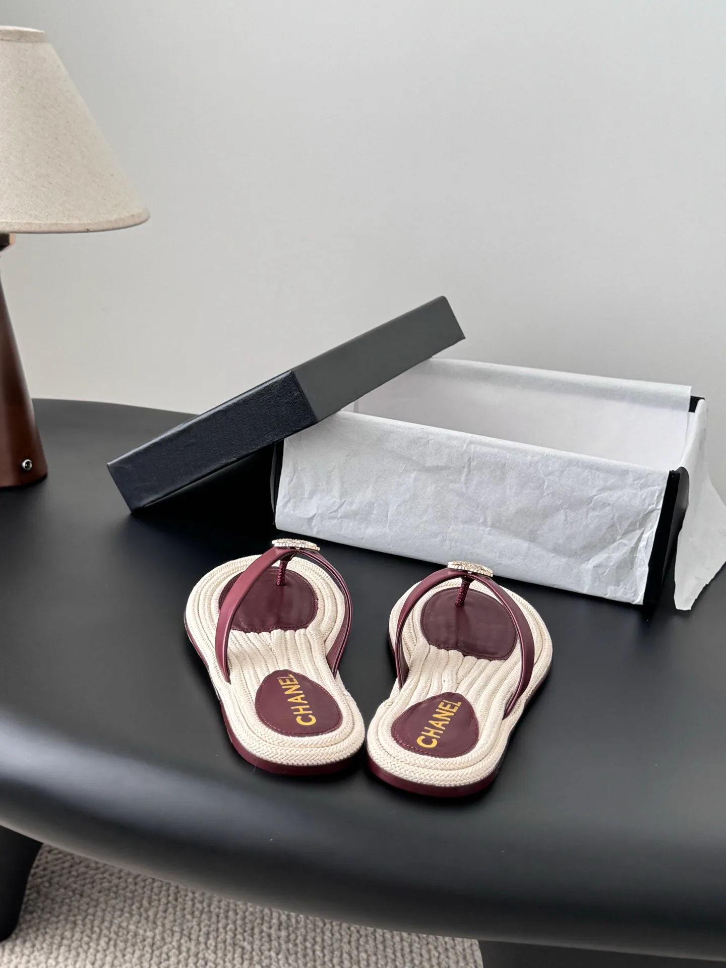 Шлепанцы Женские Chanel 1446591