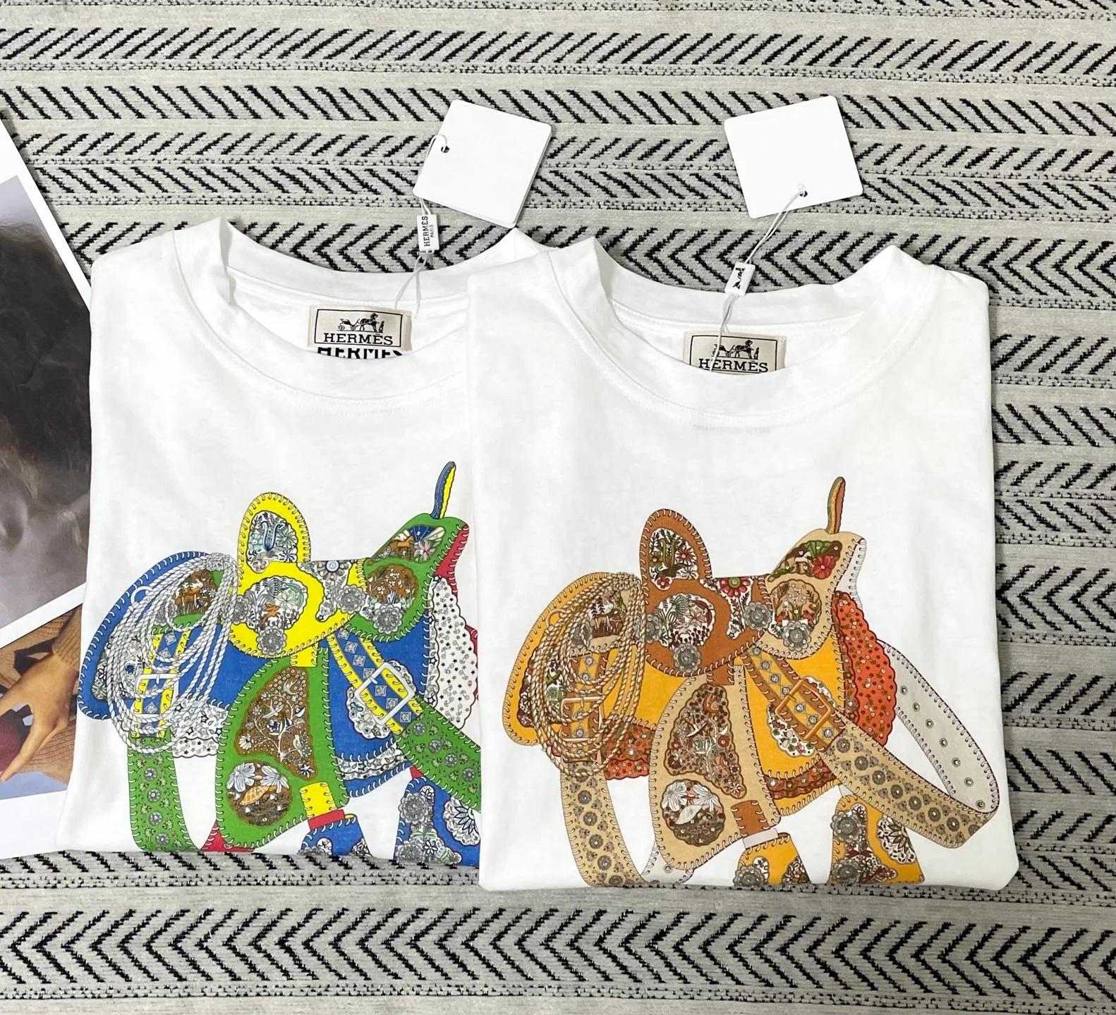 Футболки Женские Hermes 19014186