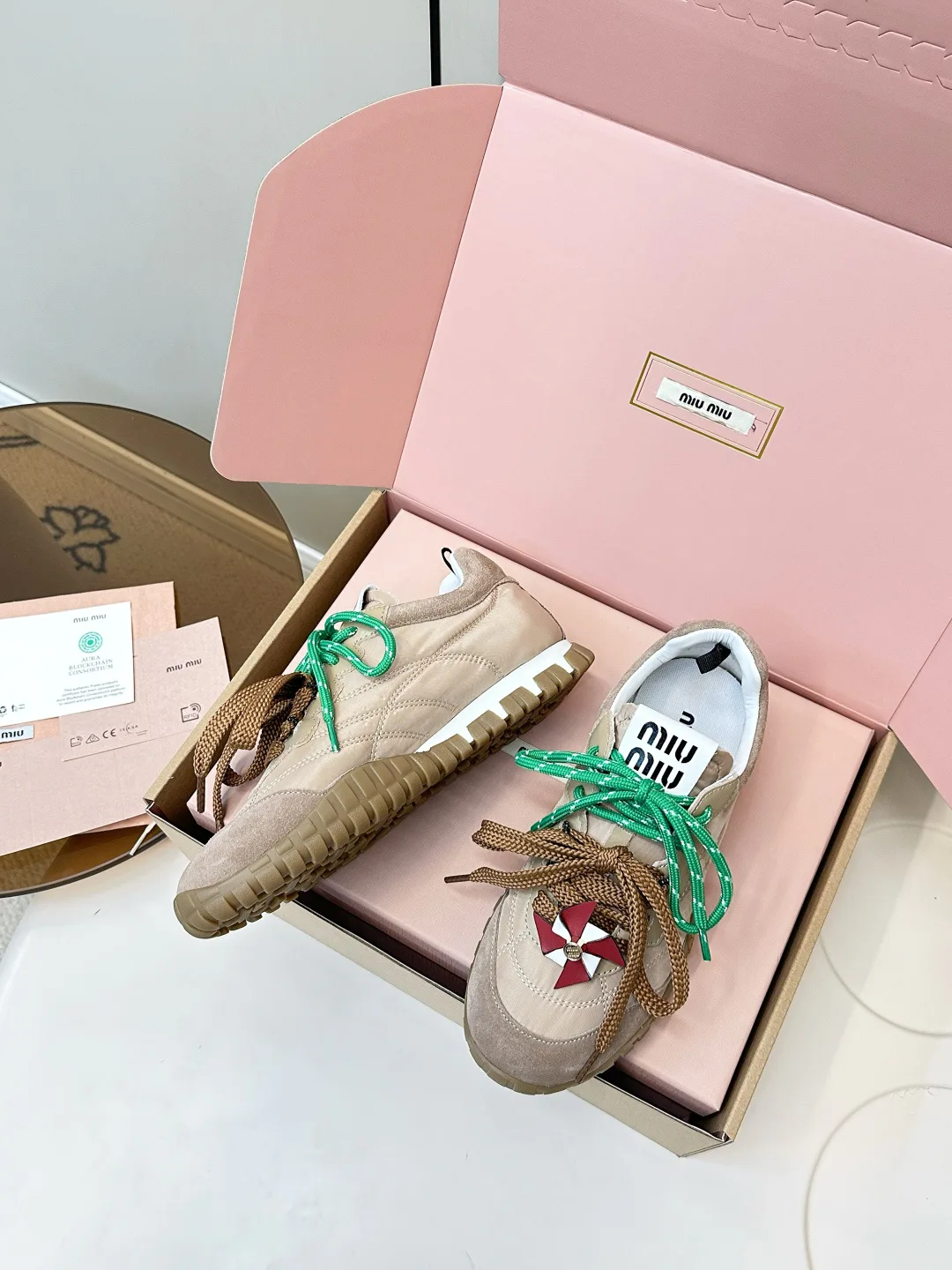 Кроссовки Женские Miu Miu 954198