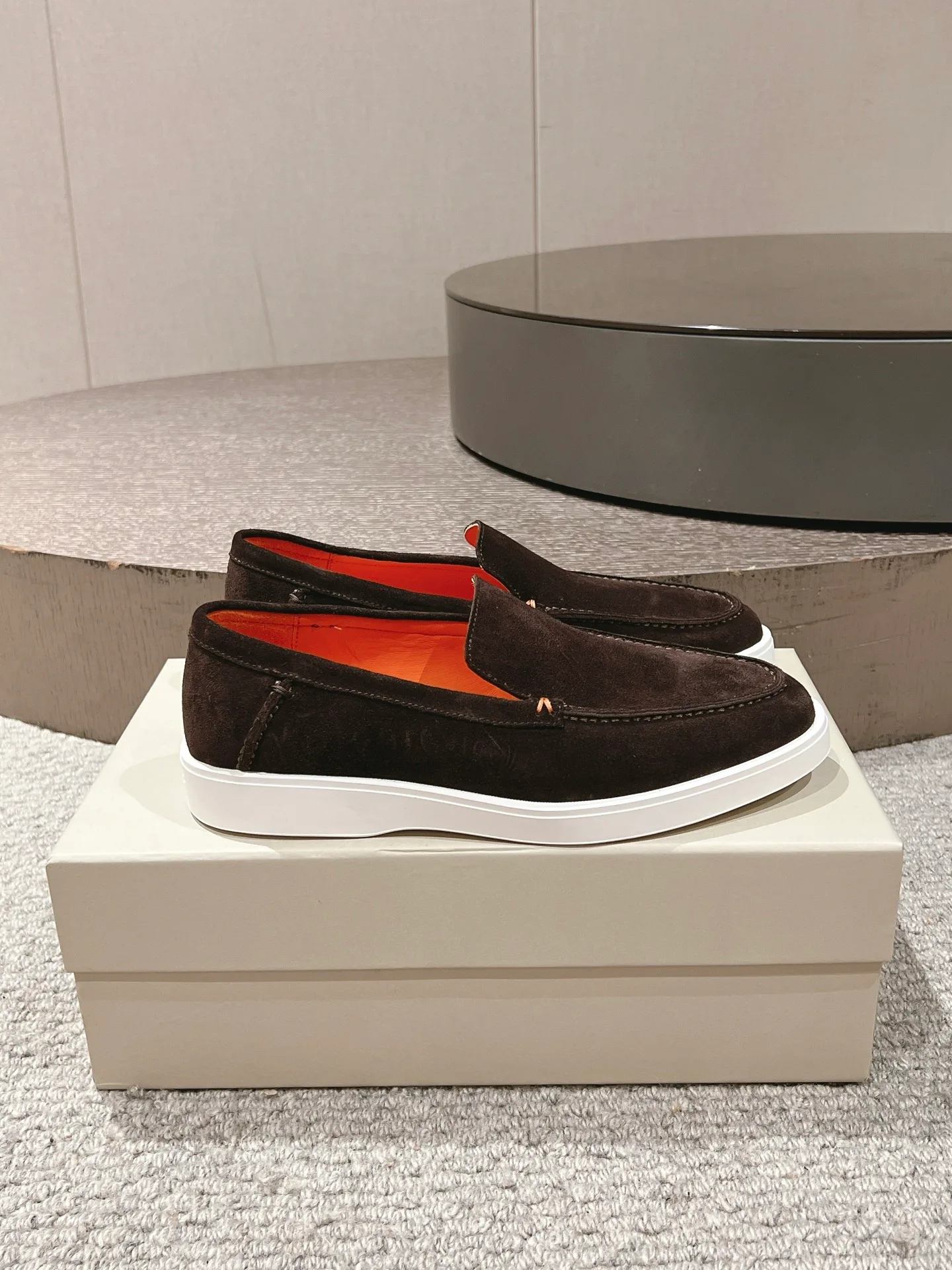 Лоферы И Туфли Мужские Santoni 17409253