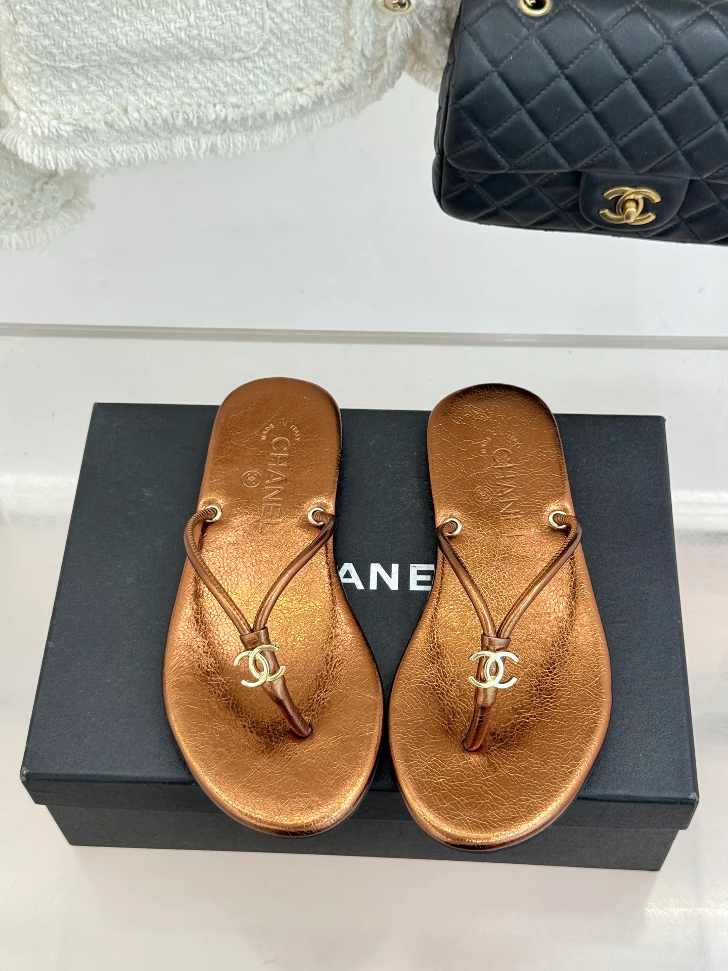 Шлепанцы Женские Chanel 11646709