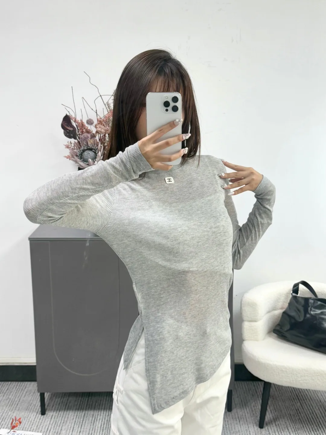 Лонгсливы Женские Chanel 13232063
