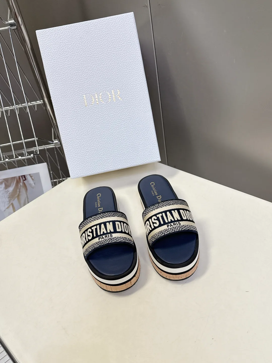 Шлепанцы Женские Christian Dior 4525658