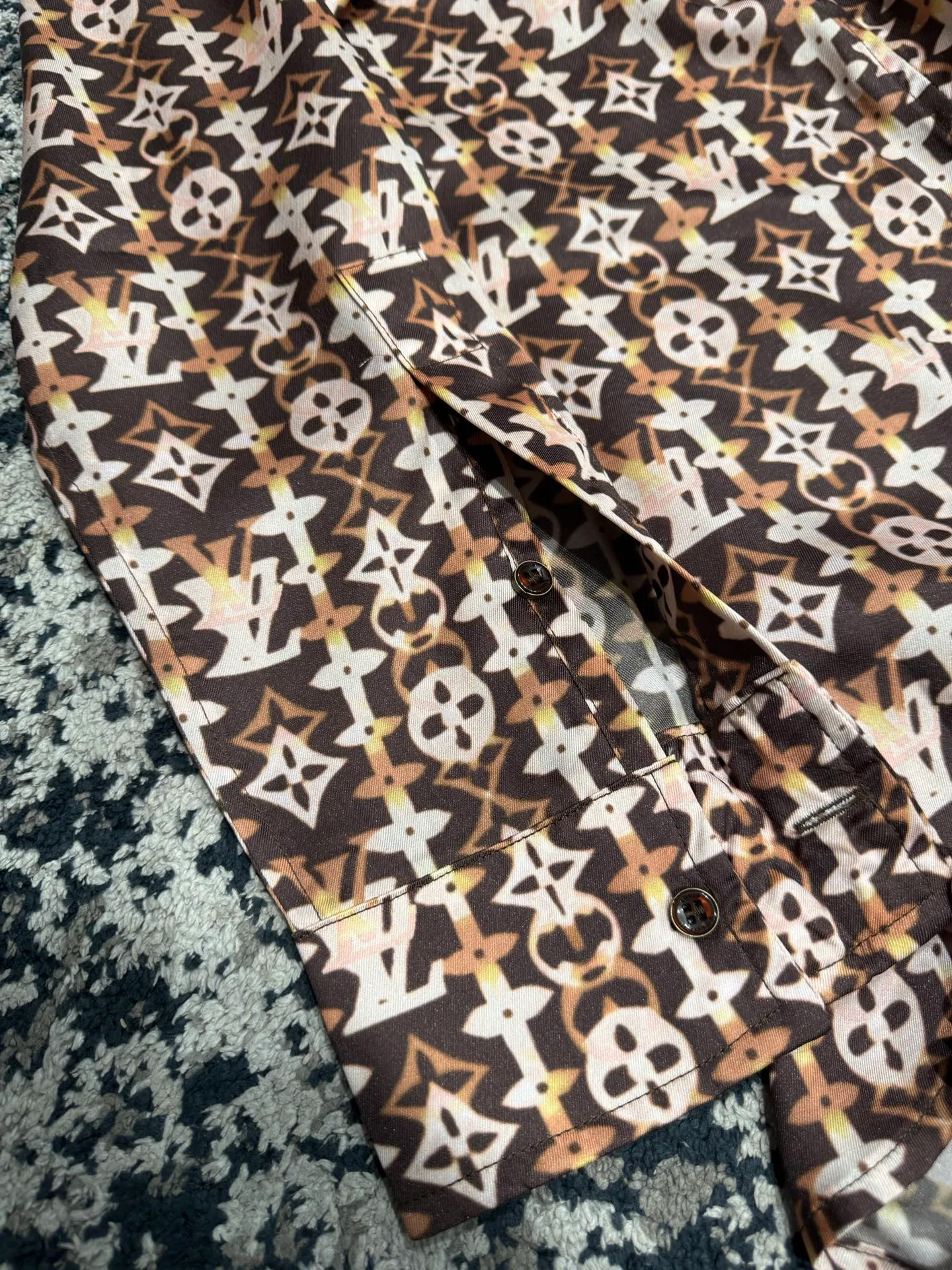 Рубашки Мужские Louis Vuitton 1858633
