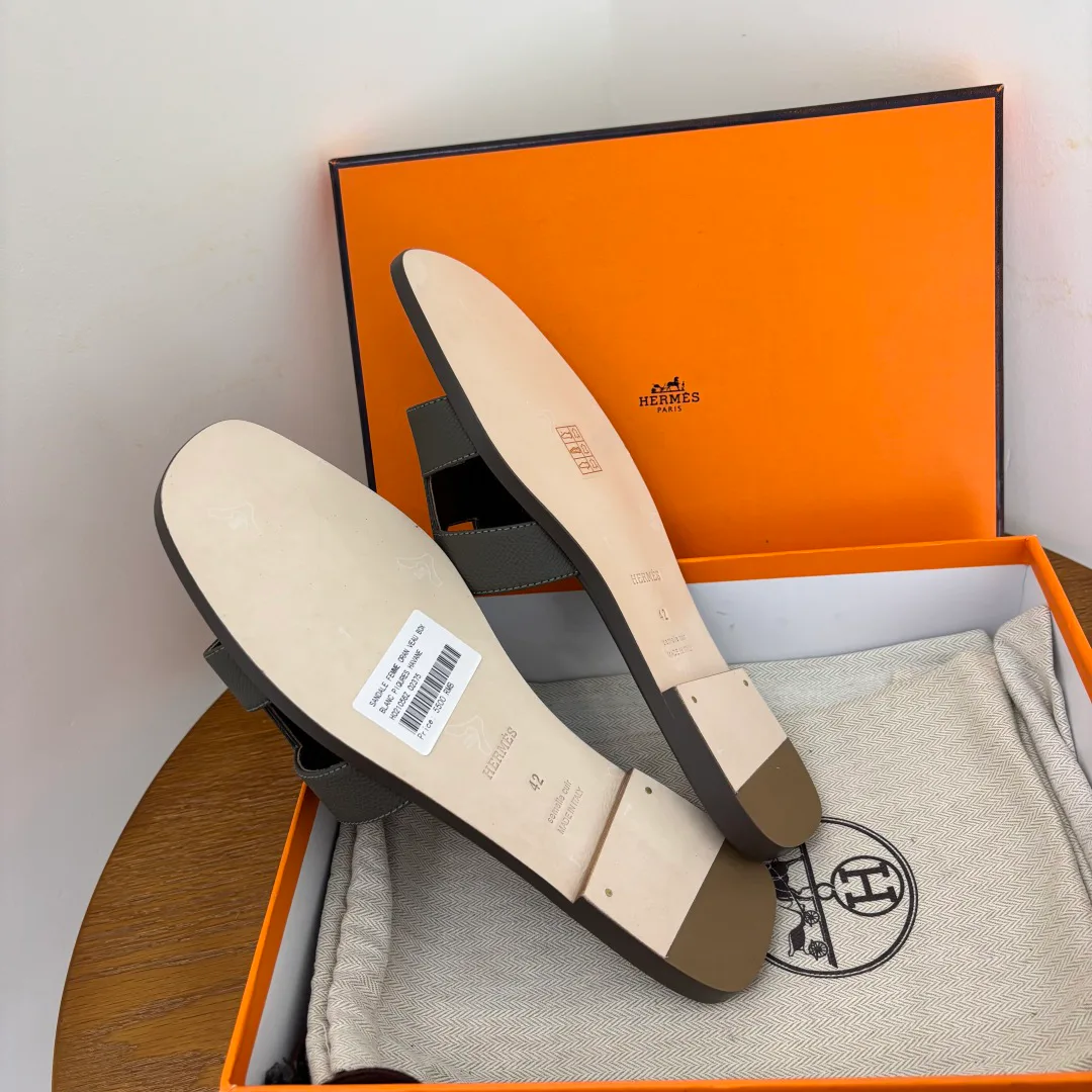 Шлепанцы Женские Hermes 10655953