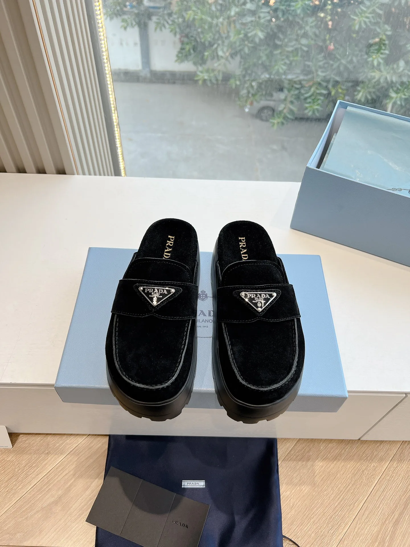 Мюли И Сабо Женские Prada 9775