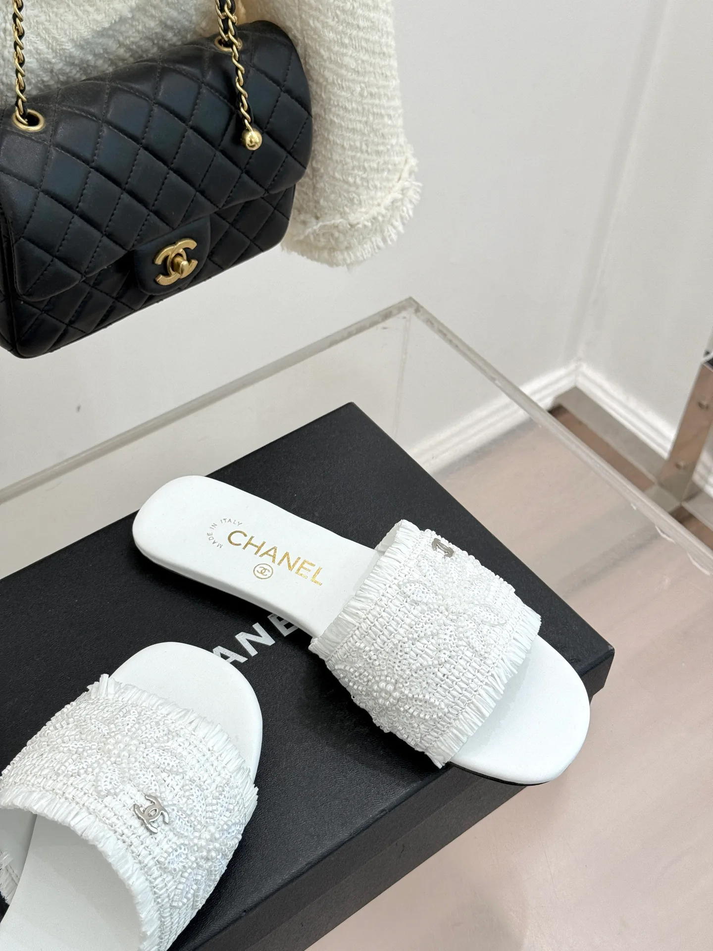 Шлепанцы Женские Chanel 1794984