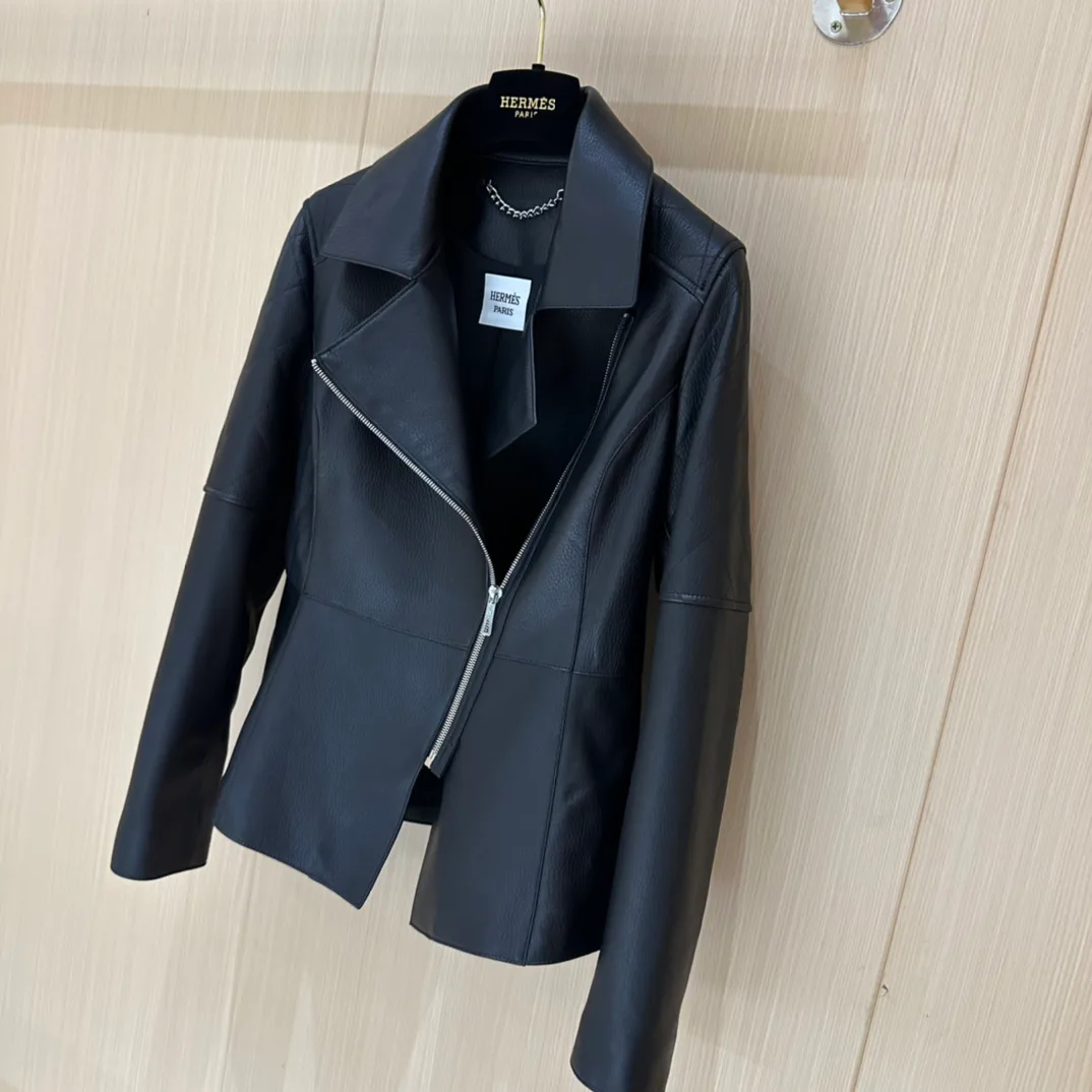 Кожаные Куртки И Дублёнки Женские Hermes 10037699