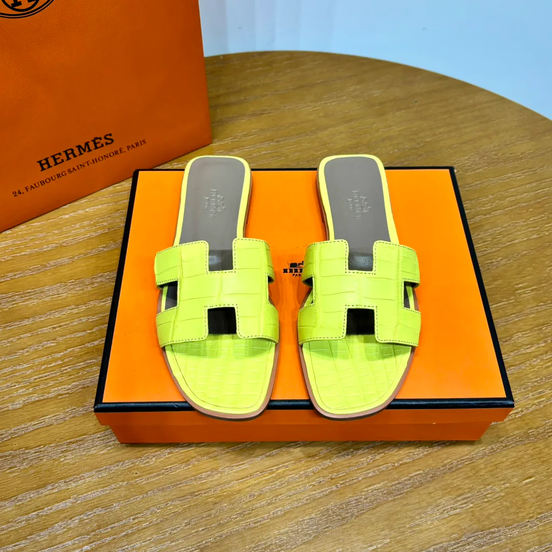 Шлепанцы Женские Hermes 4556188