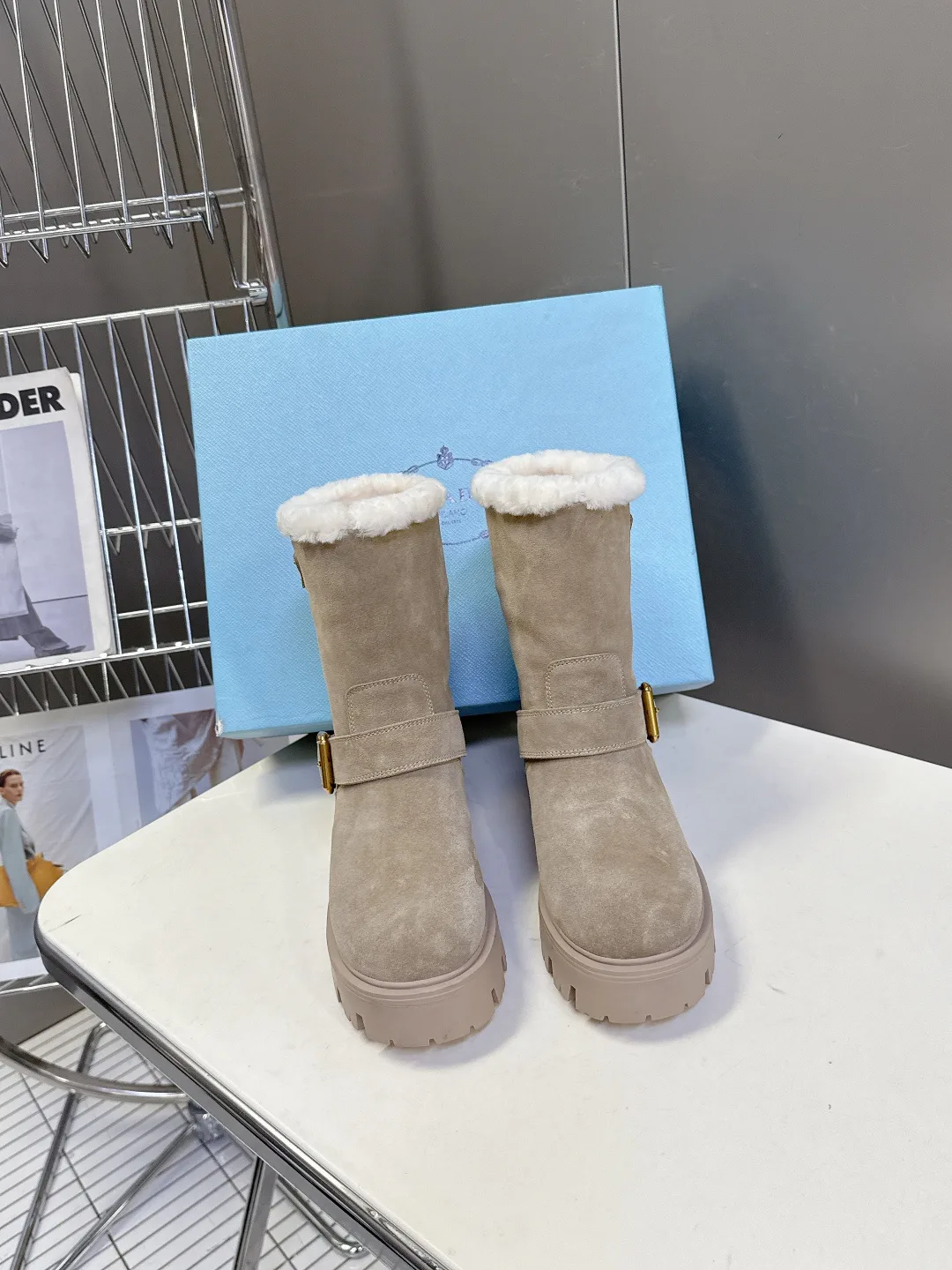 Ботинки Женские Prada 299887