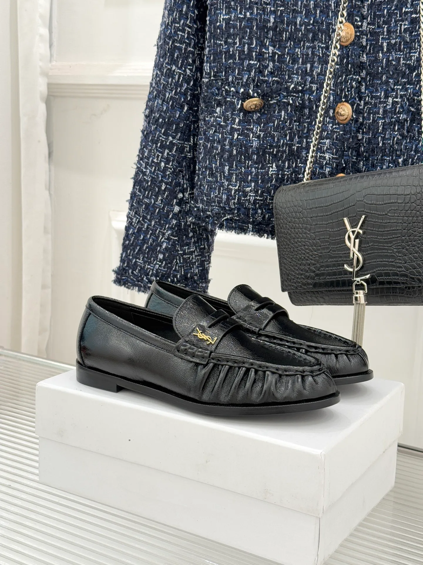 Лоферы И Мокасины Женские Saint Laurent 11187095