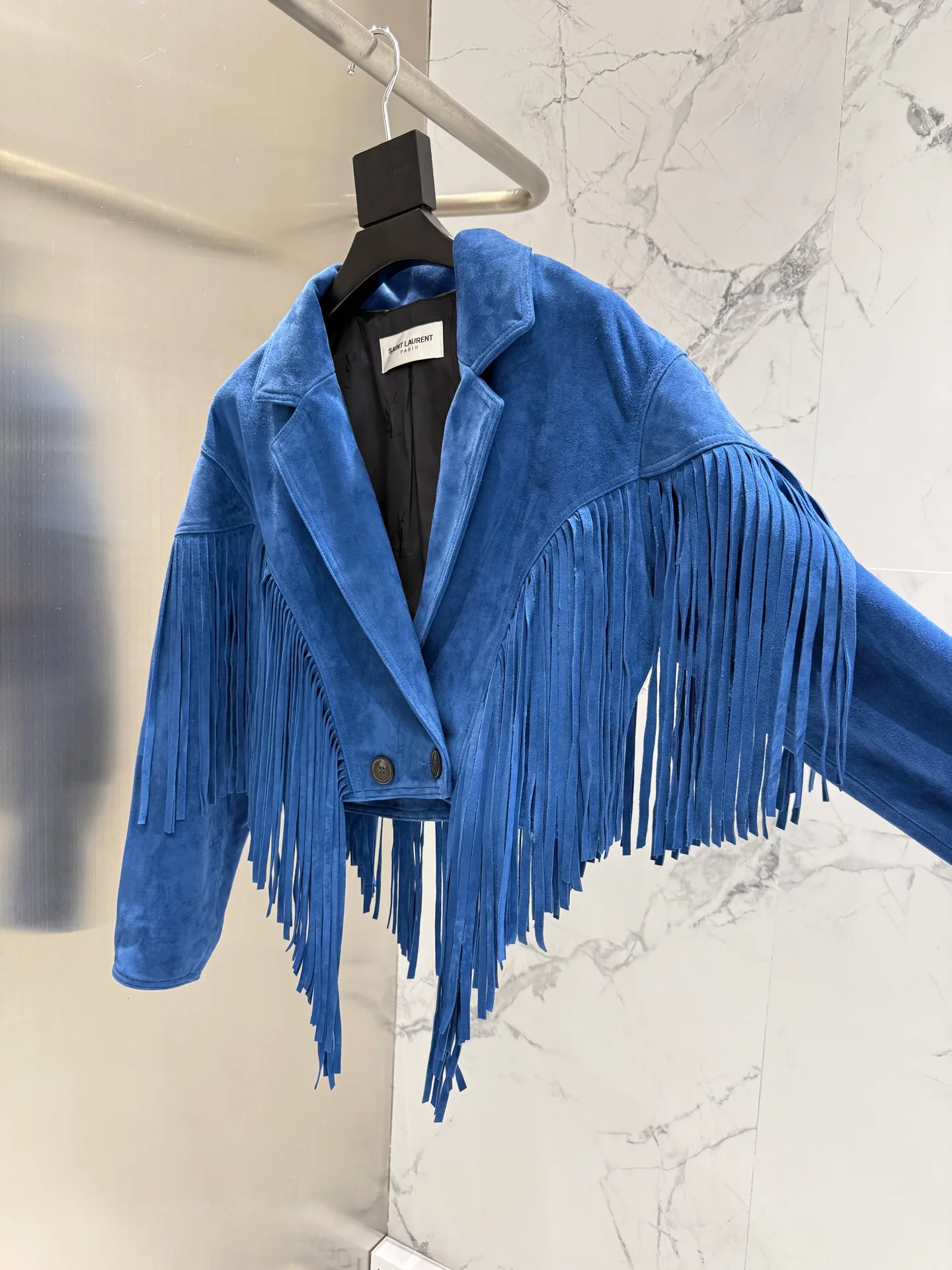 Кожаные Куртки И Дублёнки Женские Saint Laurent 12957001