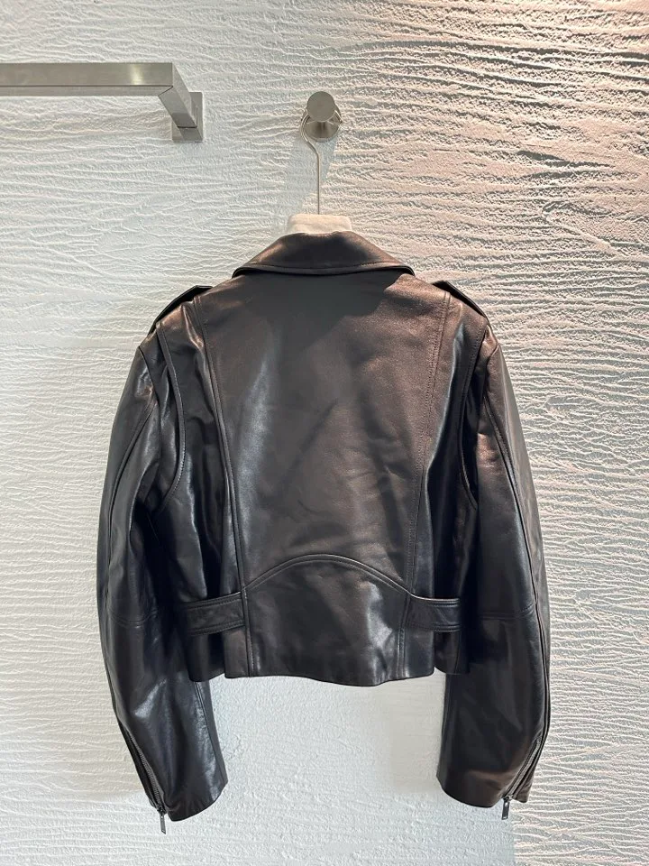 Кожаные Куртки И Дублёнки Женские Saint Laurent 17302218