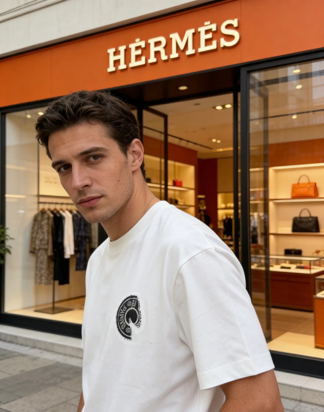 Футболки Мужские Hermes 13442023